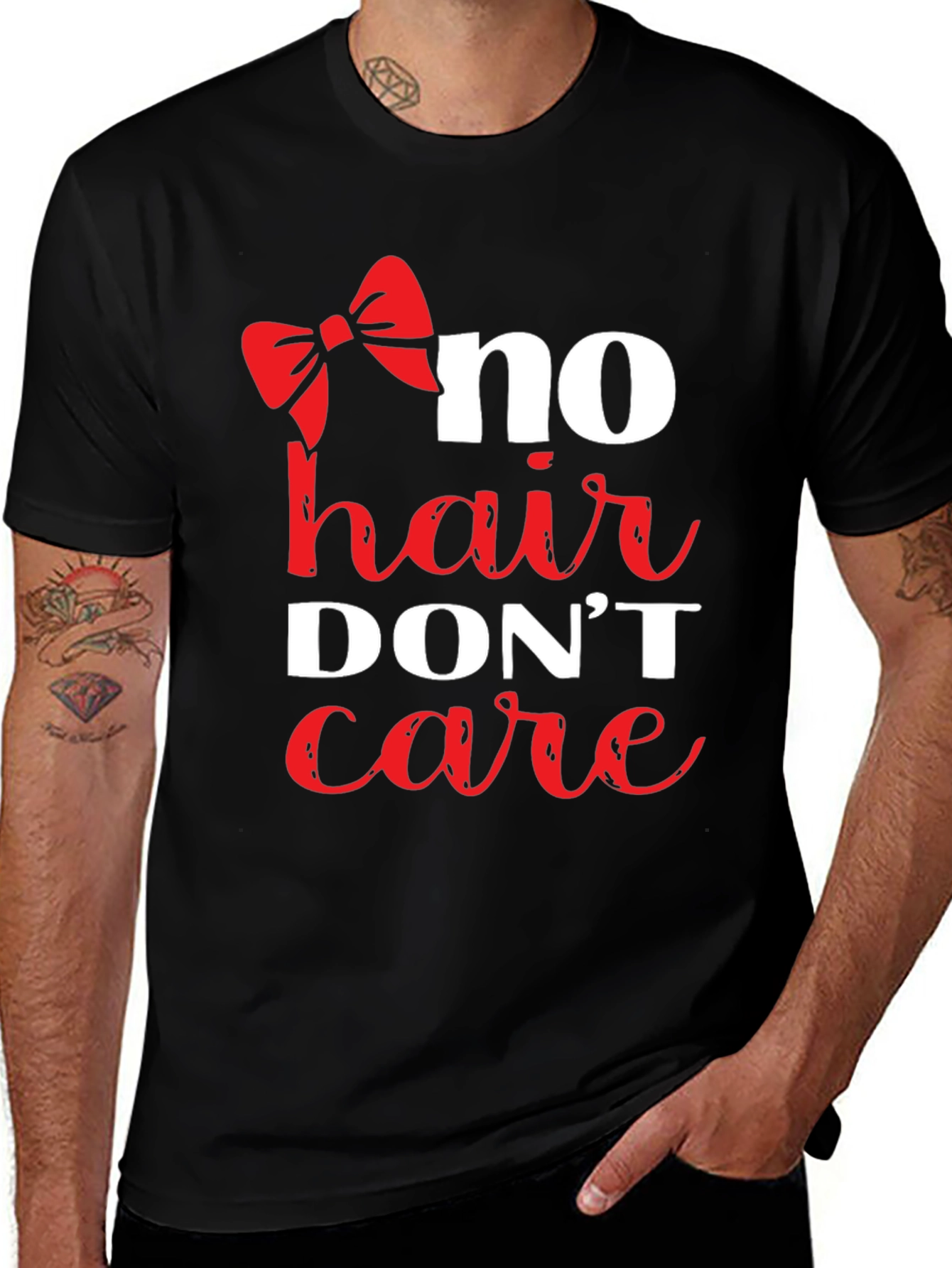 No Hair Dont Care T-Shirt