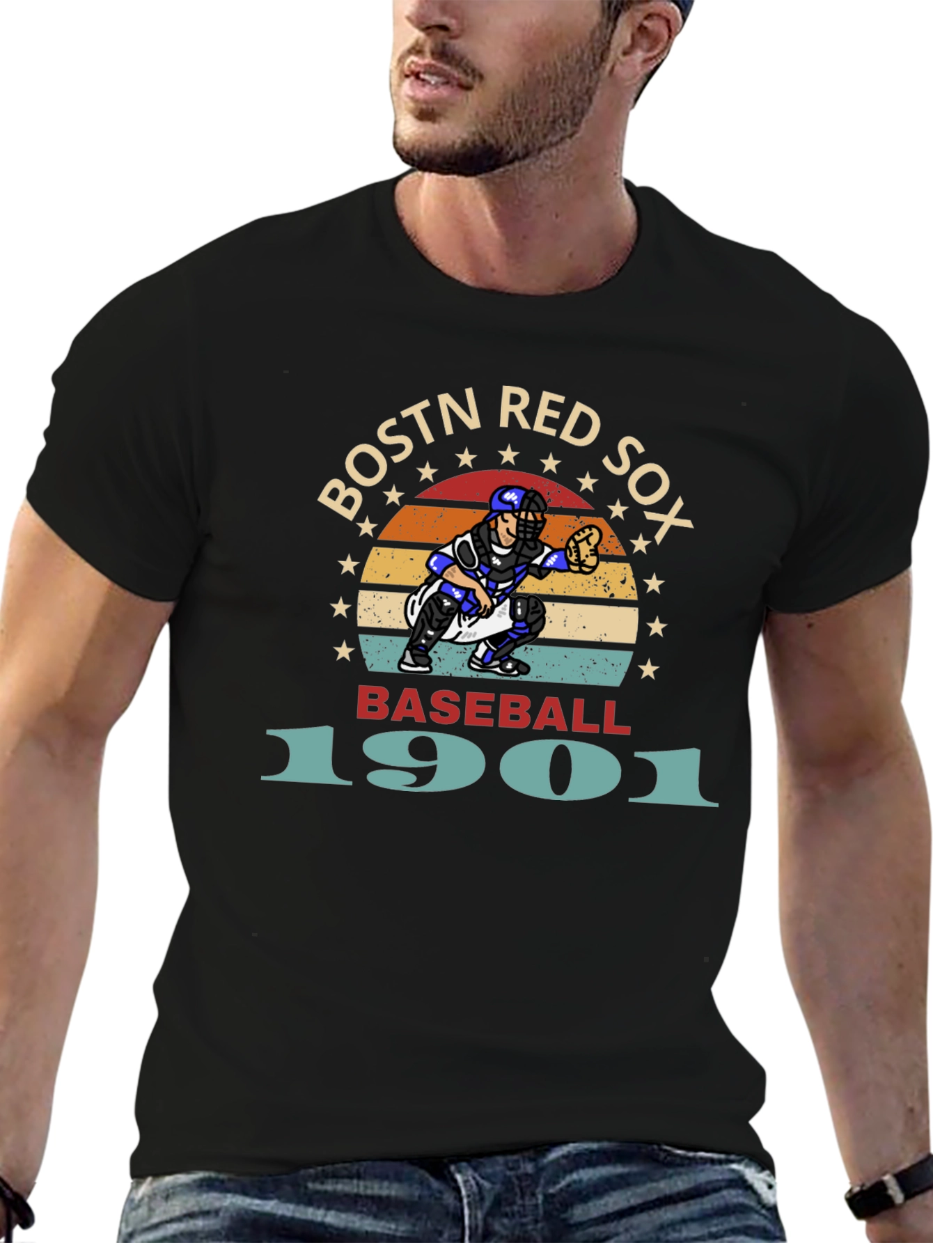 Boston Red Sox Baseball 1901 T-Shirt