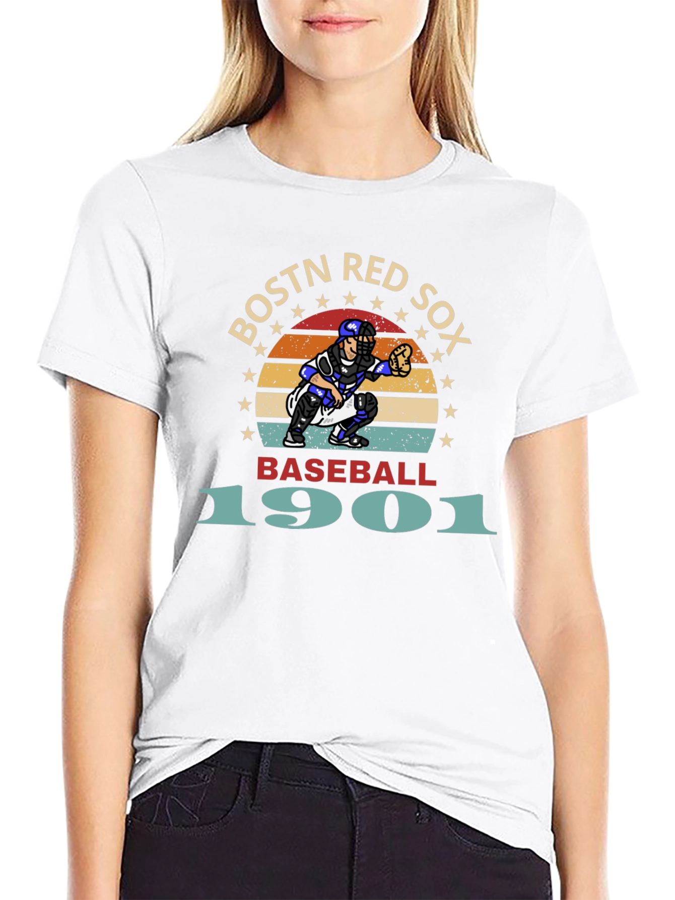Boston Red Sox Baseball 1901 T-Shirt