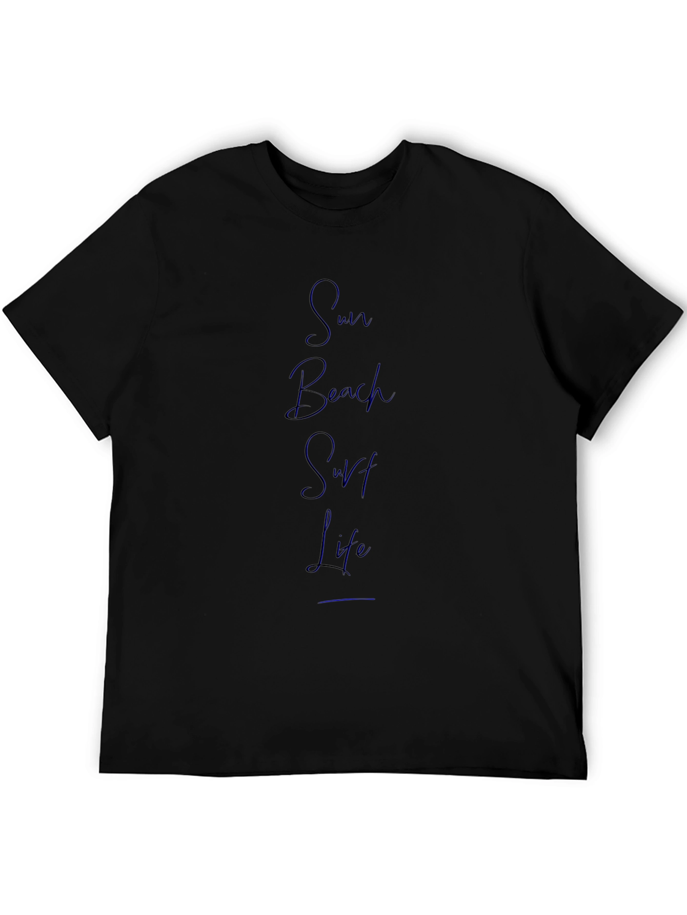 Sun Beach Surf Life Graphic T-Shirt