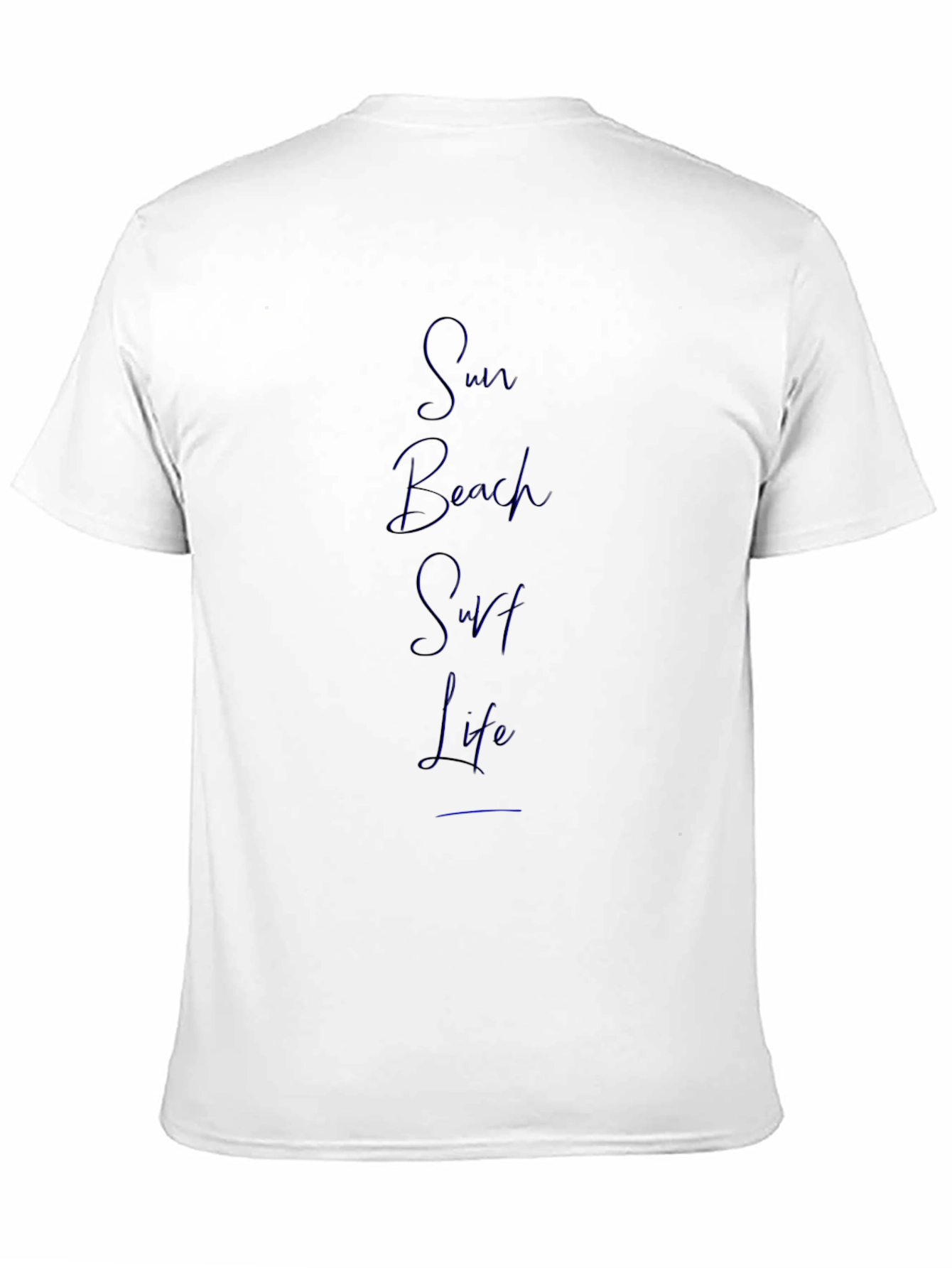 Sun Beach Surf Life Graphic T-Shirt