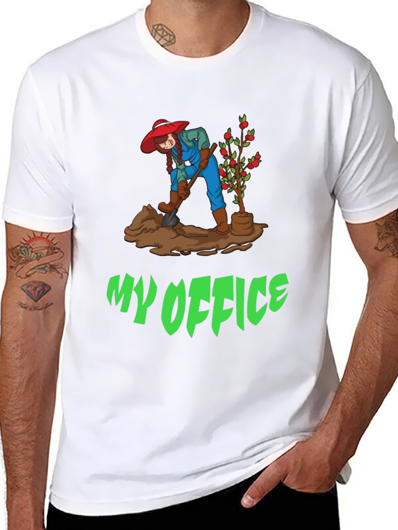 My Office Gardener Tee