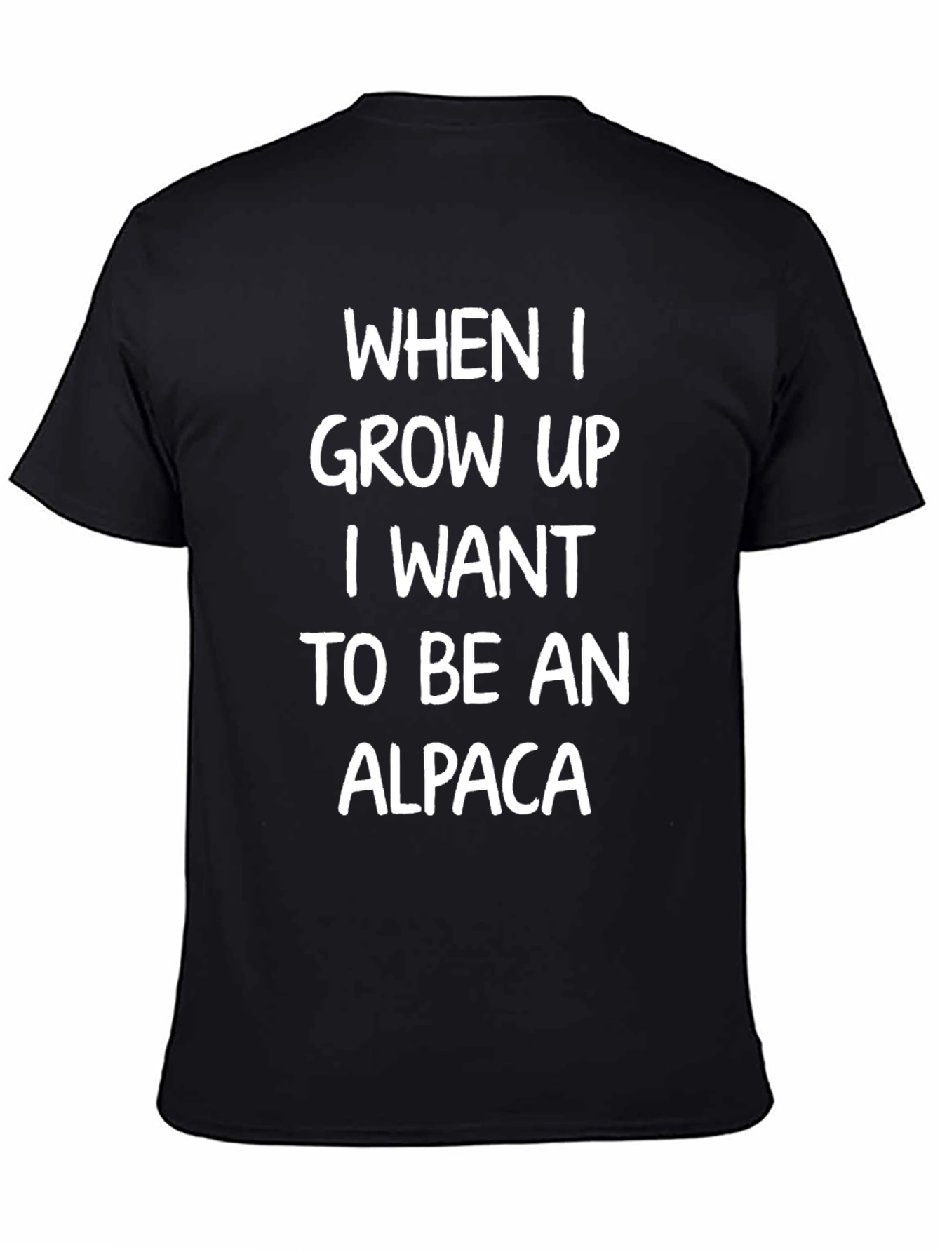 Funny Alpaca T-Shirt - When I Grow Up