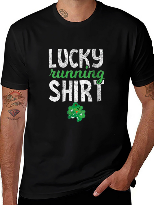 Lucky Running Shirt St. Patricks Day Tee