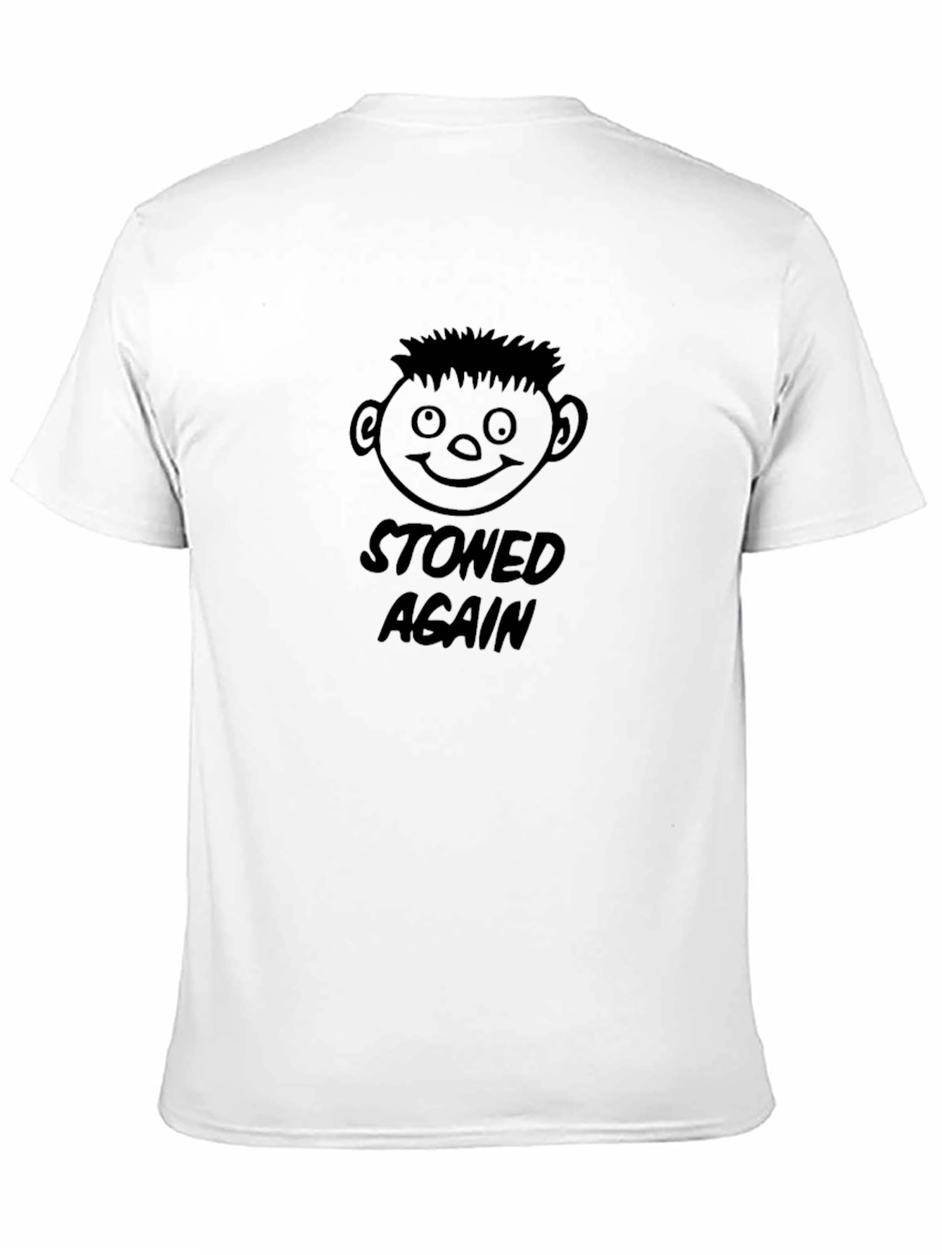 Stoned Again Graphic Tee - Unisex Black T-Shirt