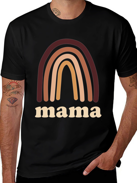 Mama Rainbow Graphic Tee