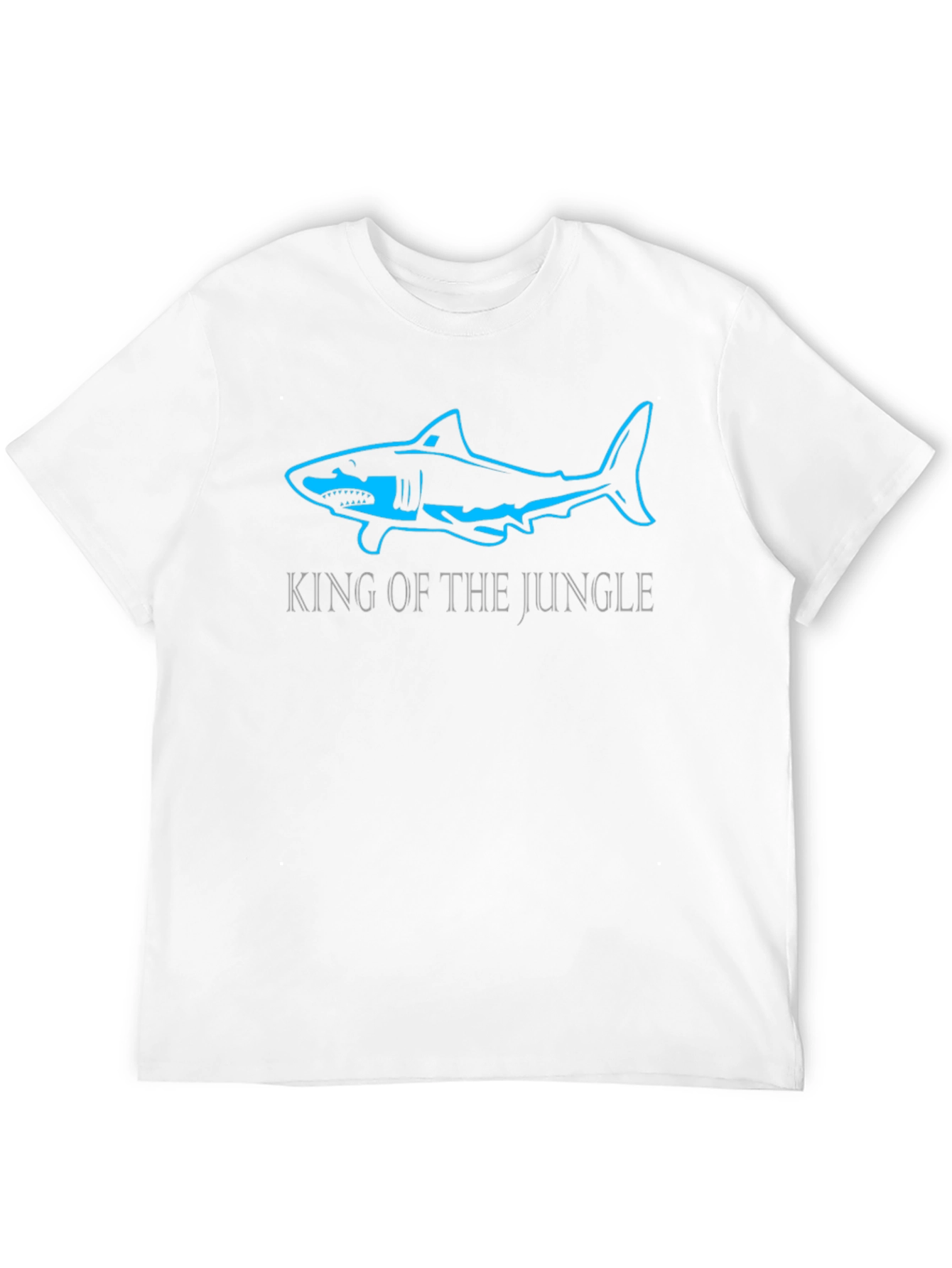 King of the Jungle Shark Graphic T-Shirt