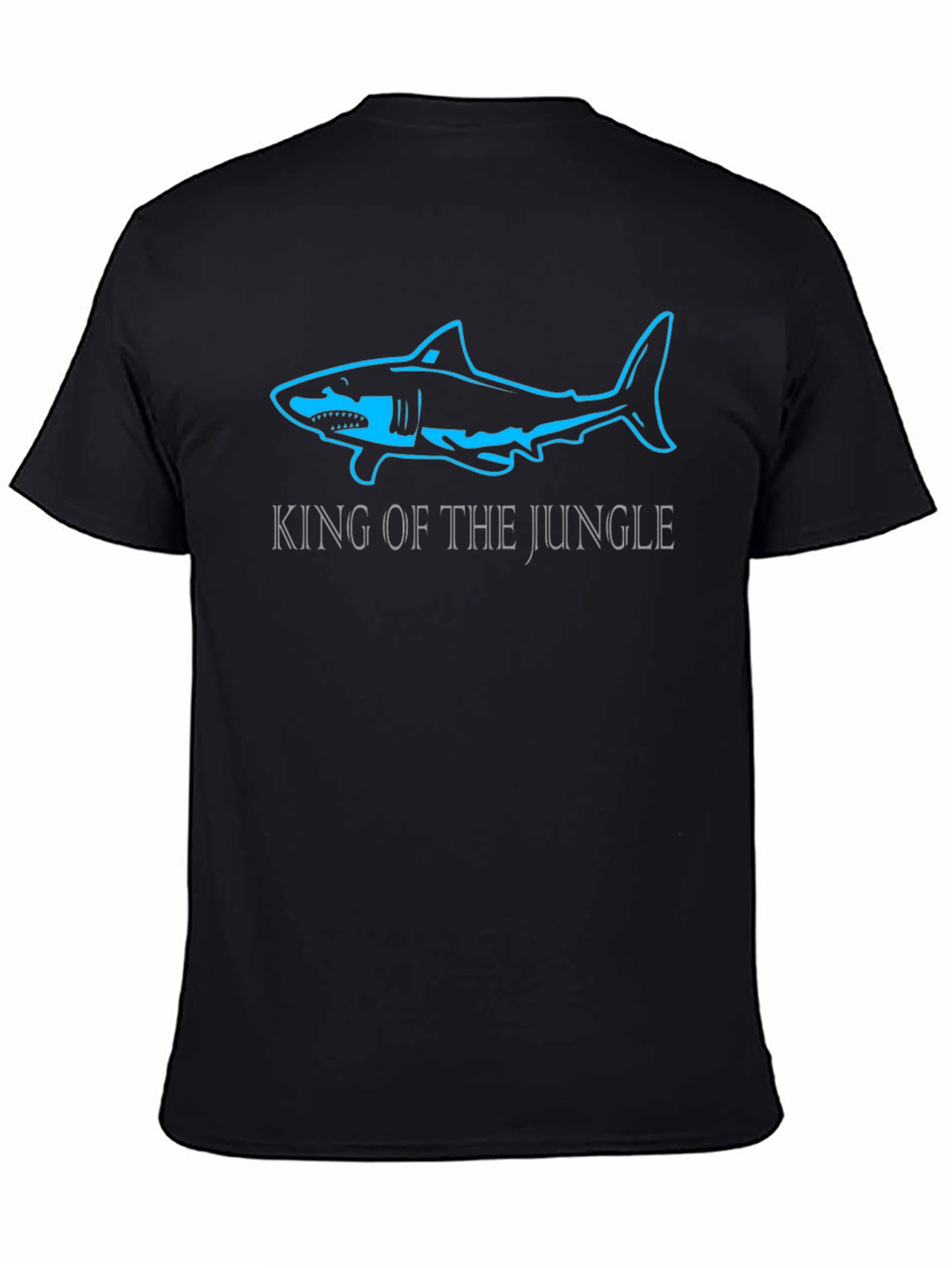 King of the Jungle Shark Graphic T-Shirt