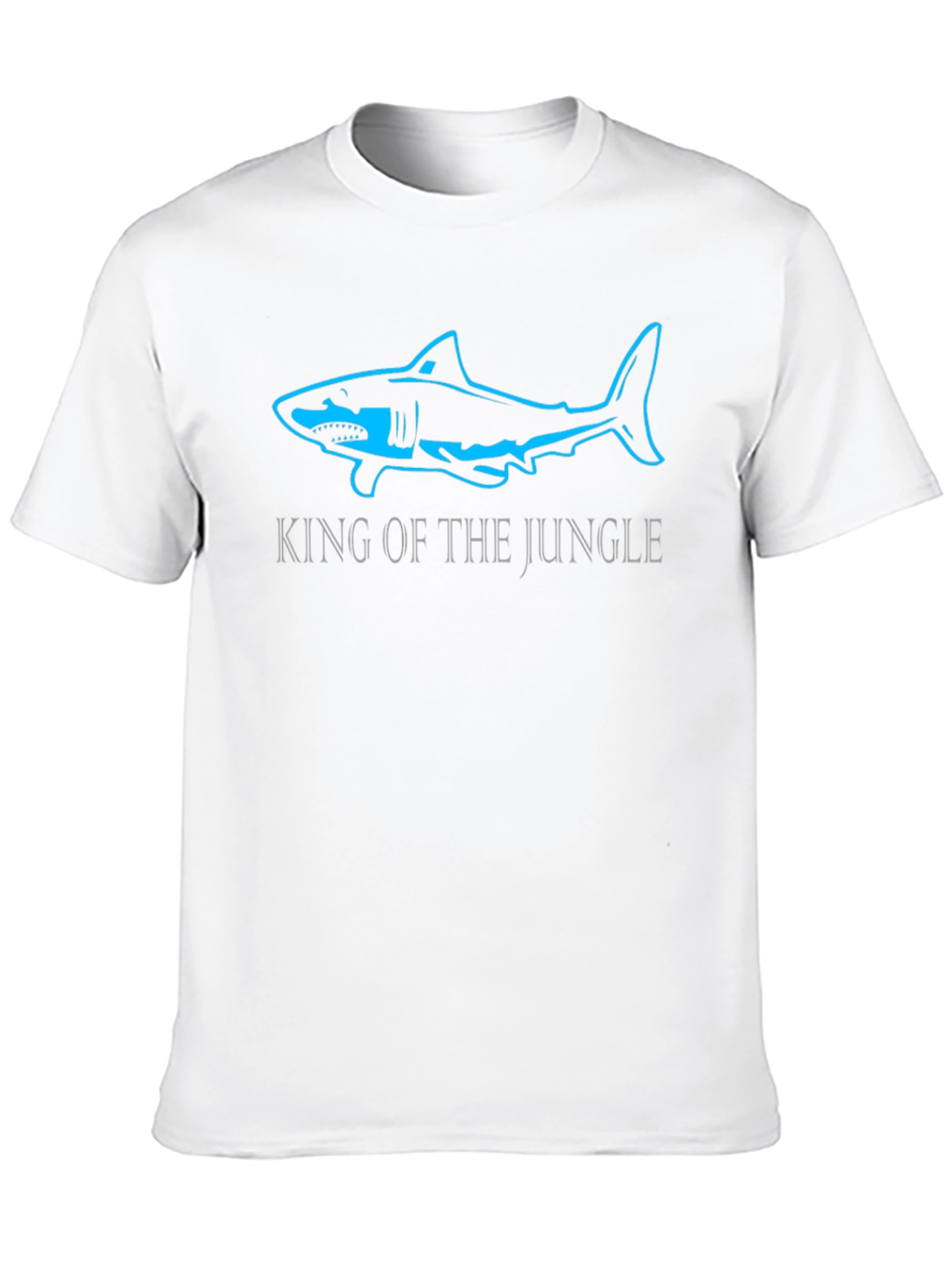 King of the Jungle Shark Graphic T-Shirt