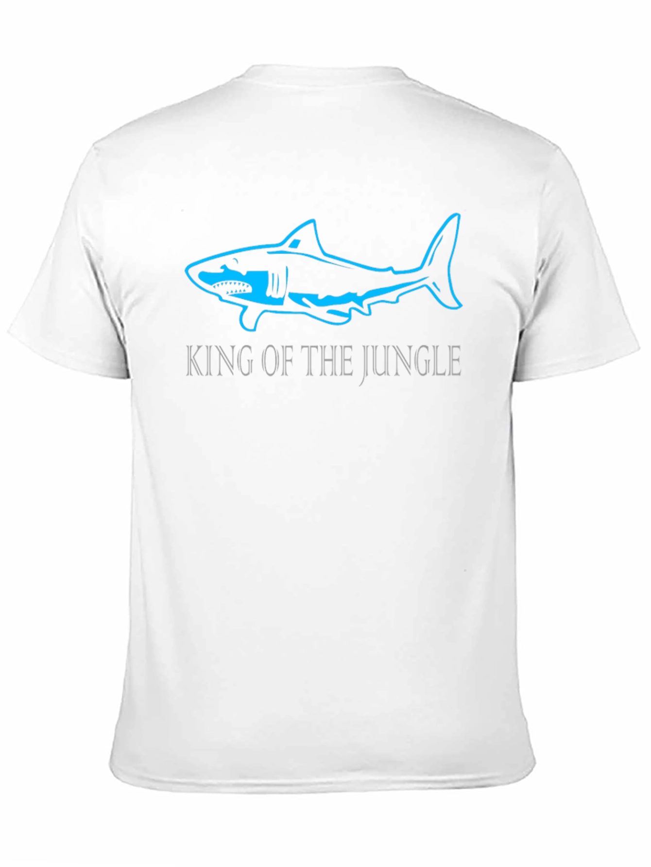 King of the Jungle Shark Graphic T-Shirt
