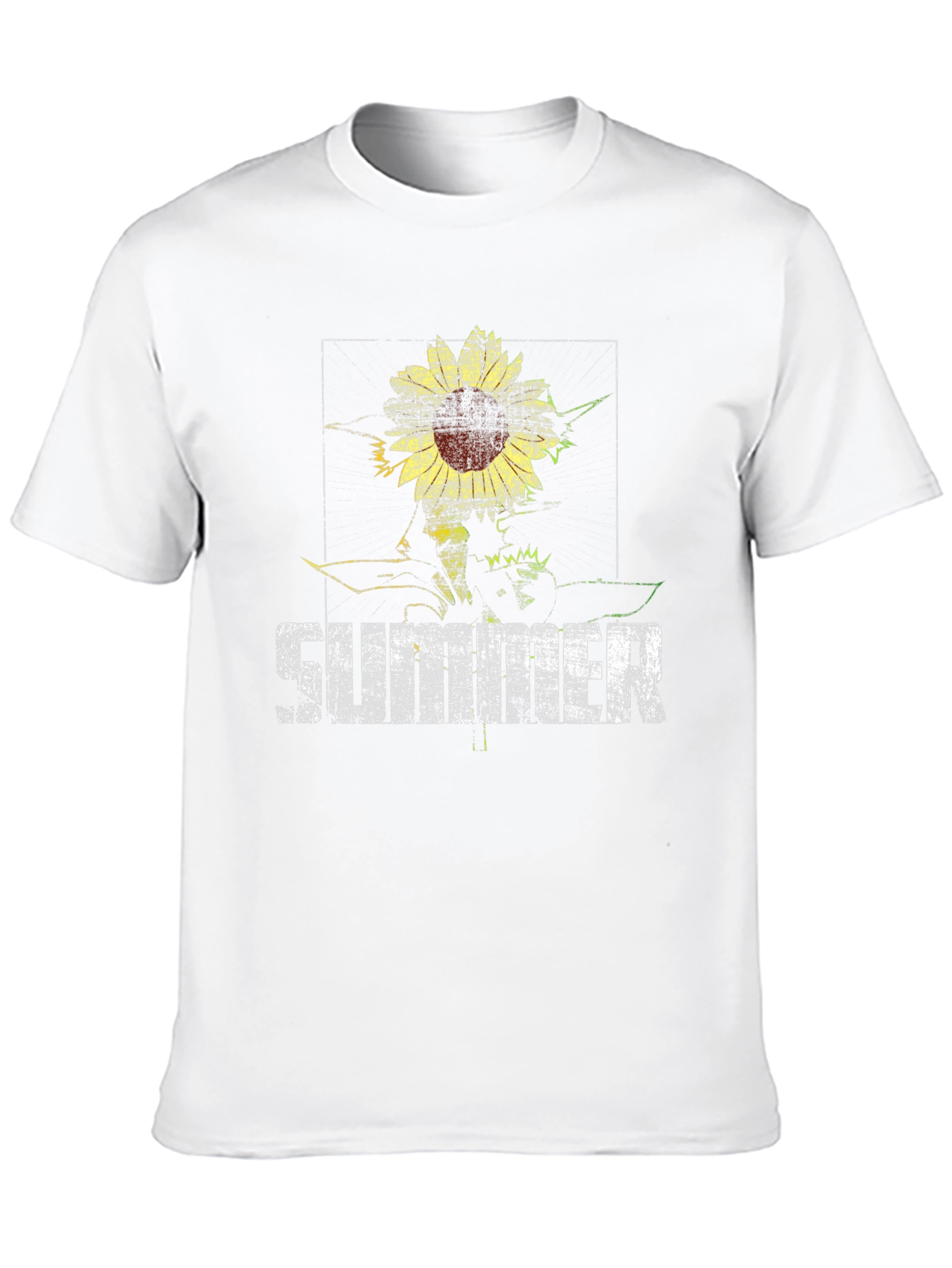 Sunflower Summer Graphic Tee - Black