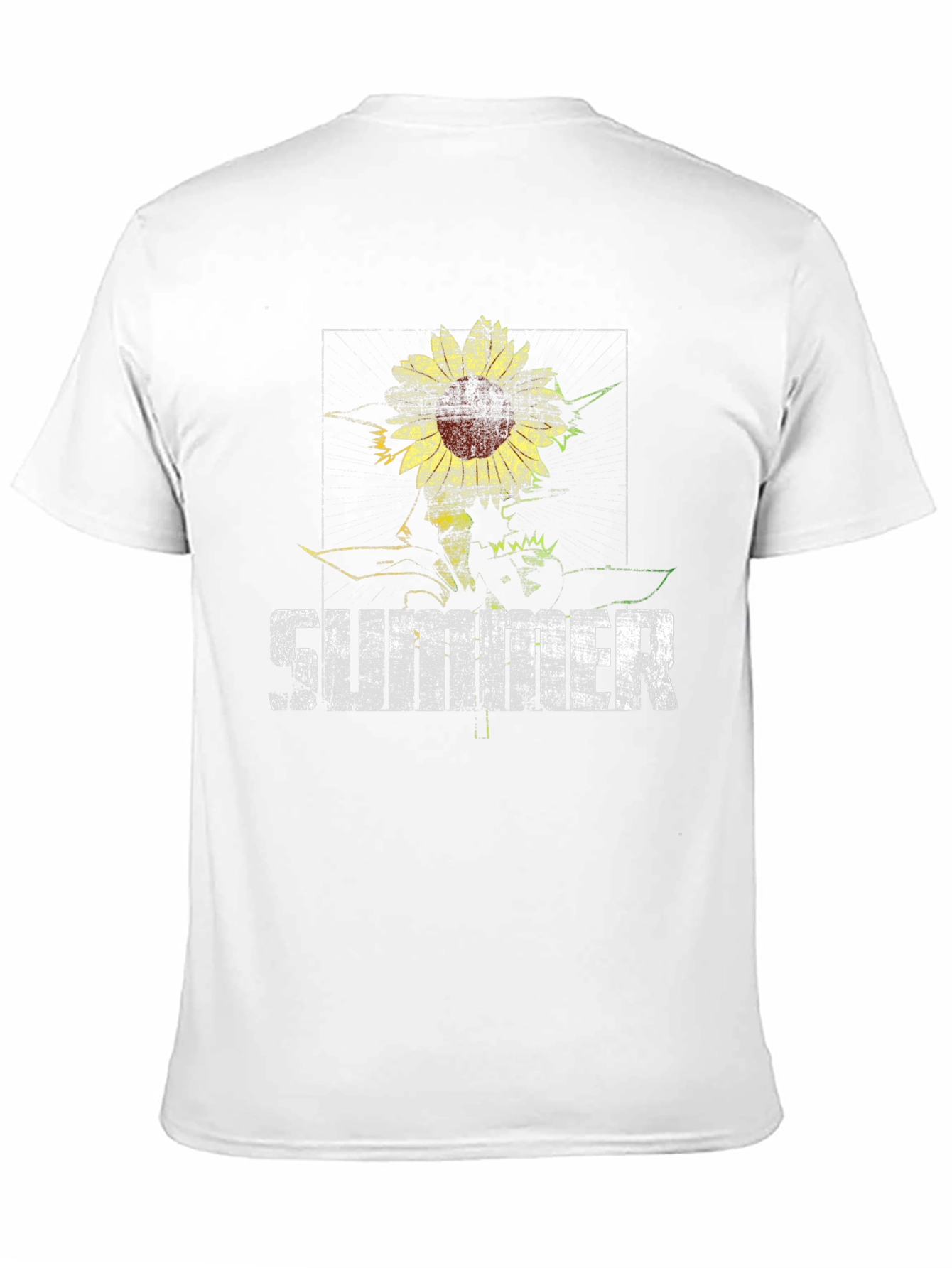 Sunflower Summer Graphic Tee - Black