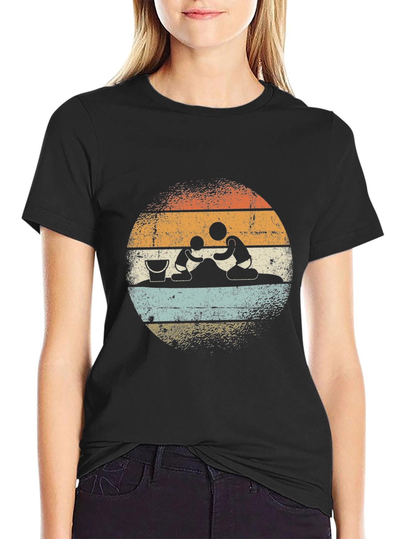 Retro Beach Day T-Shirt