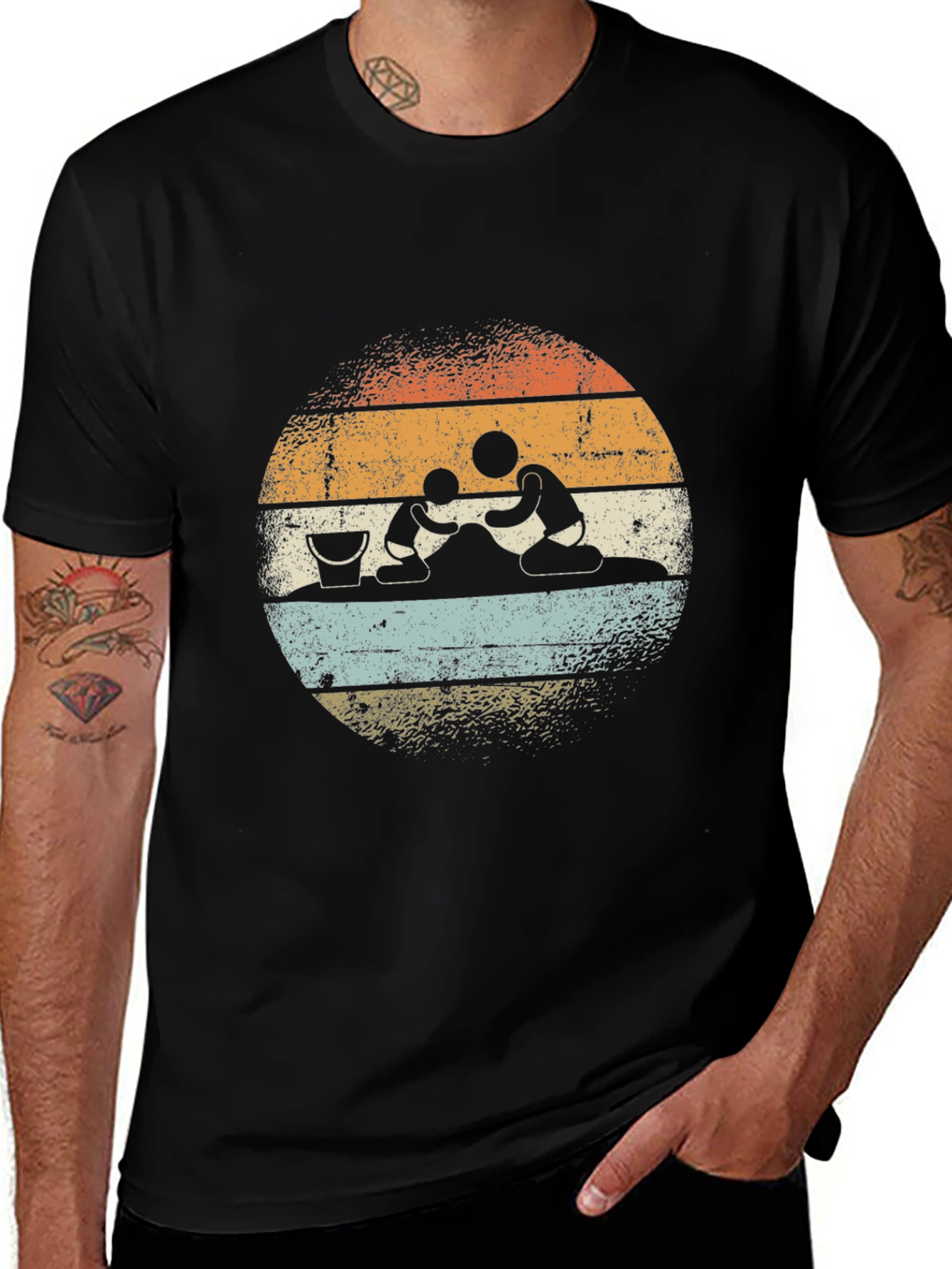 Retro Beach Day T-Shirt
