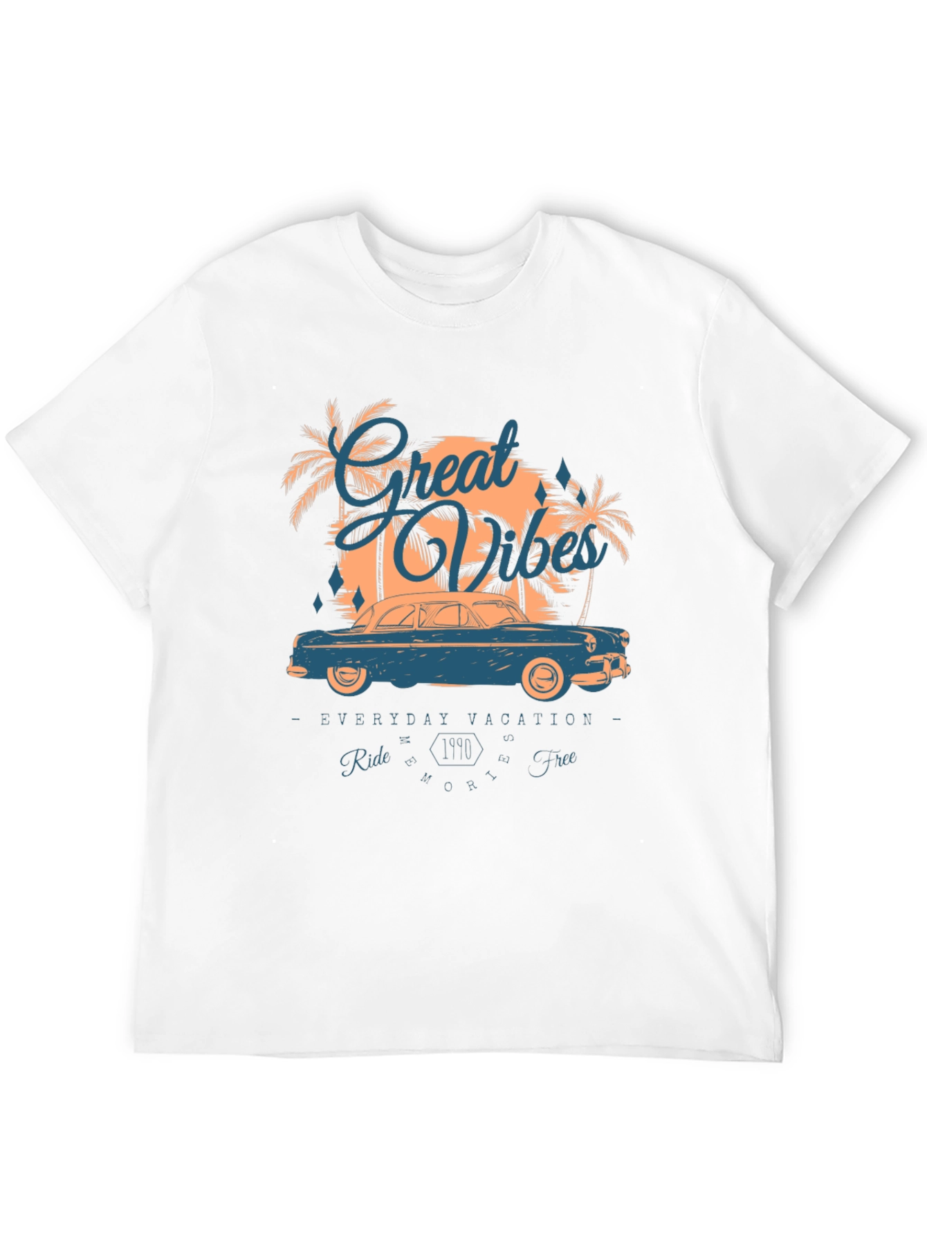 Great Vibes Graphic Tee - Everyday Vacation