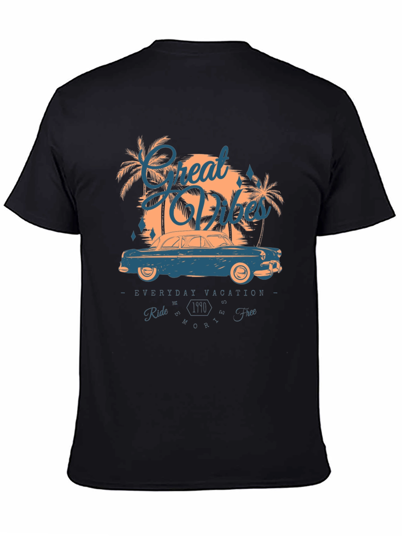 Great Vibes Graphic Tee - Everyday Vacation