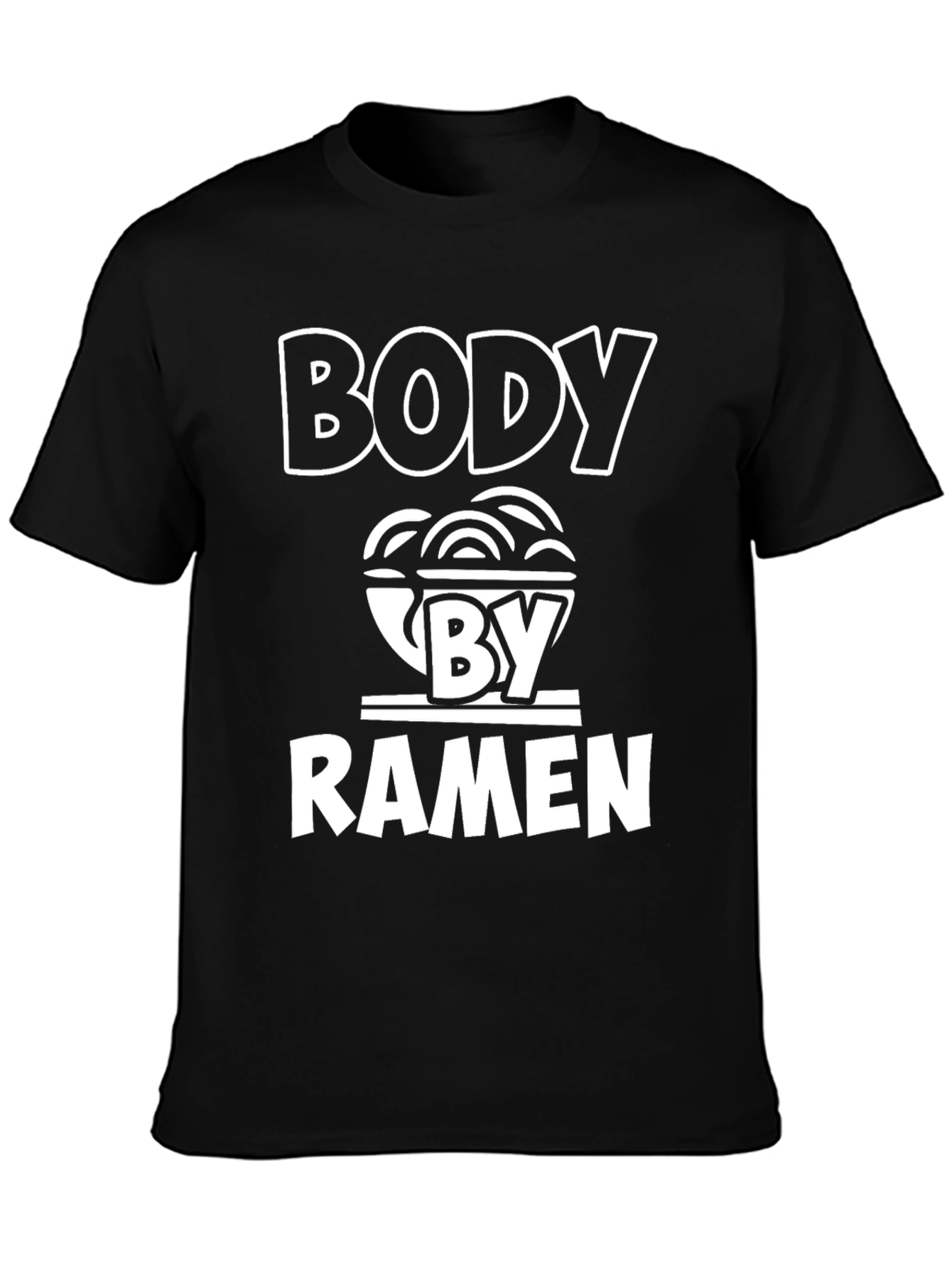 Body by Ramen T-Shirt - Funny Foodie Tee