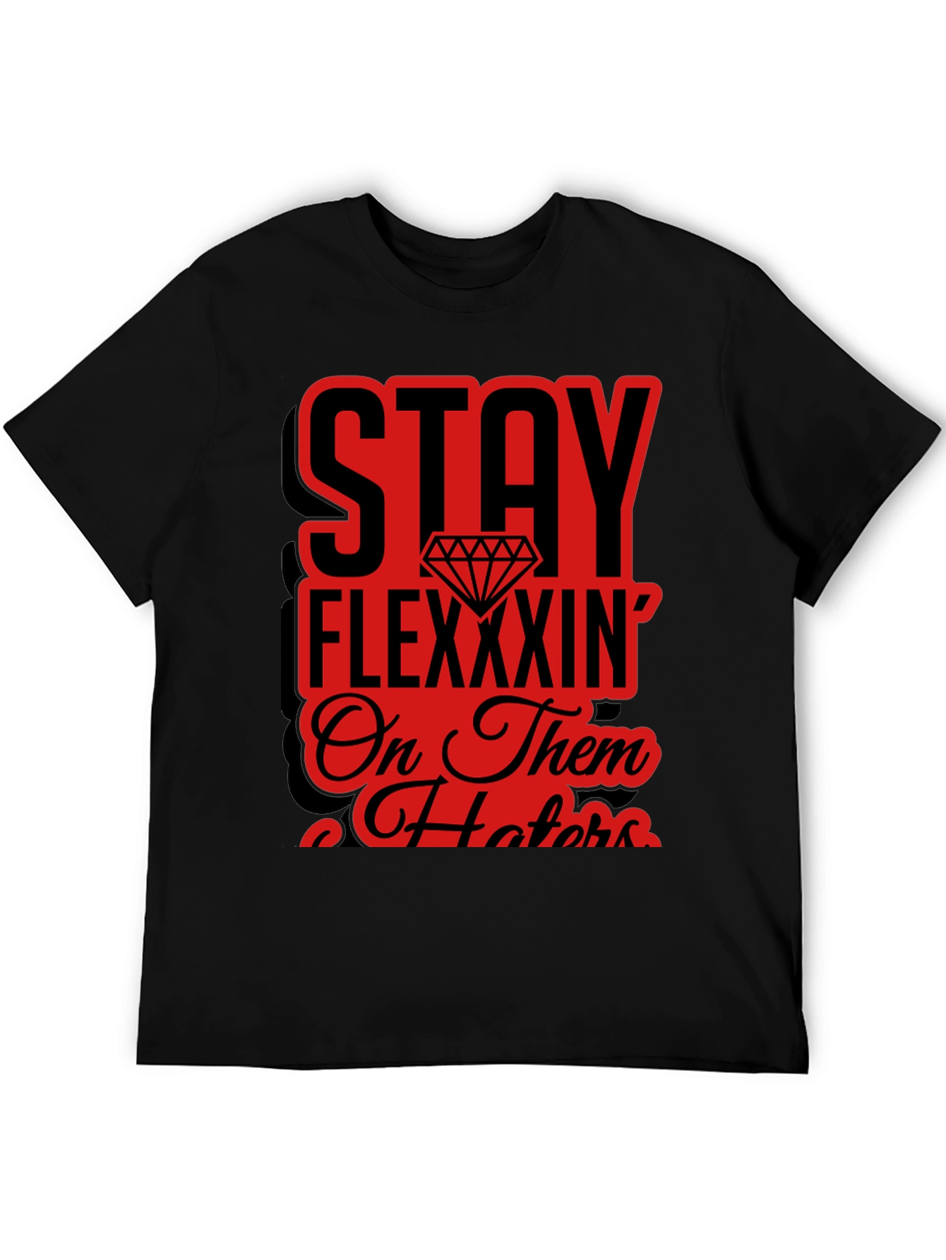 Stay Flexxin T-Shirt - Black