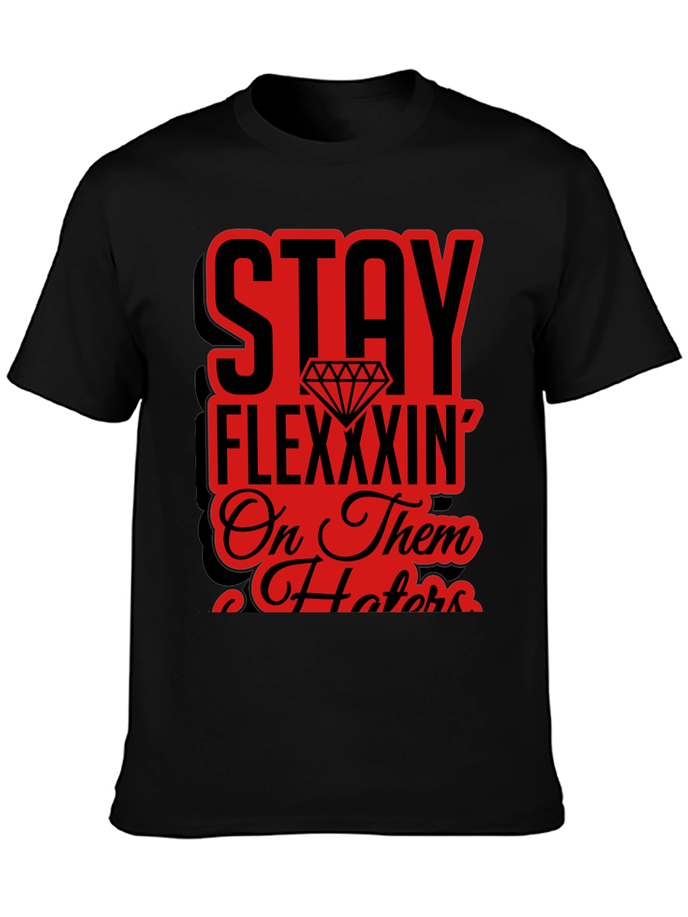 Stay Flexxin T-Shirt - Black