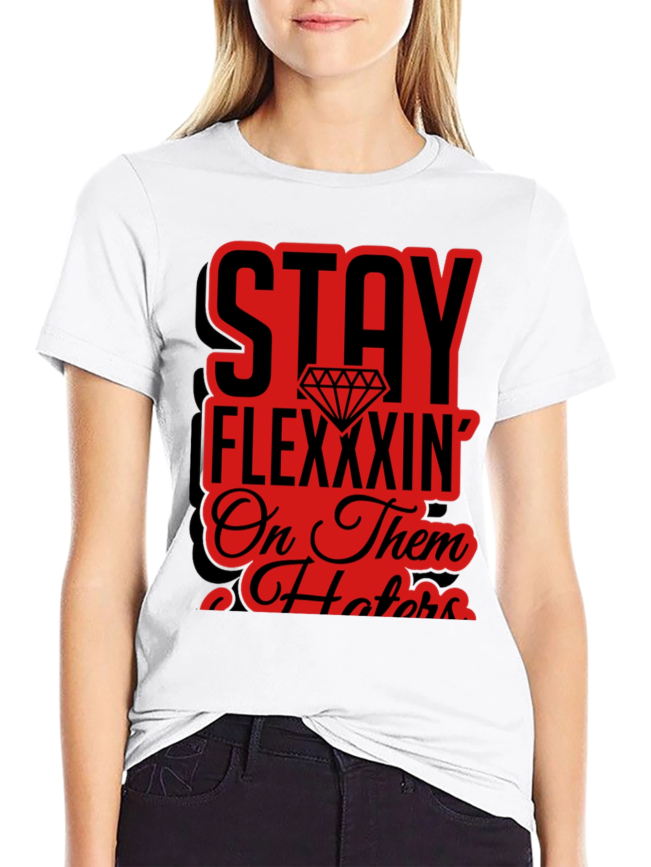 Stay Flexxin T-Shirt - Black