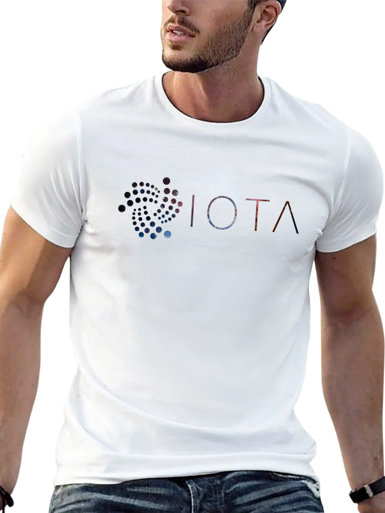 IOTA Graphic T-Shirt - Black Cotton Tee