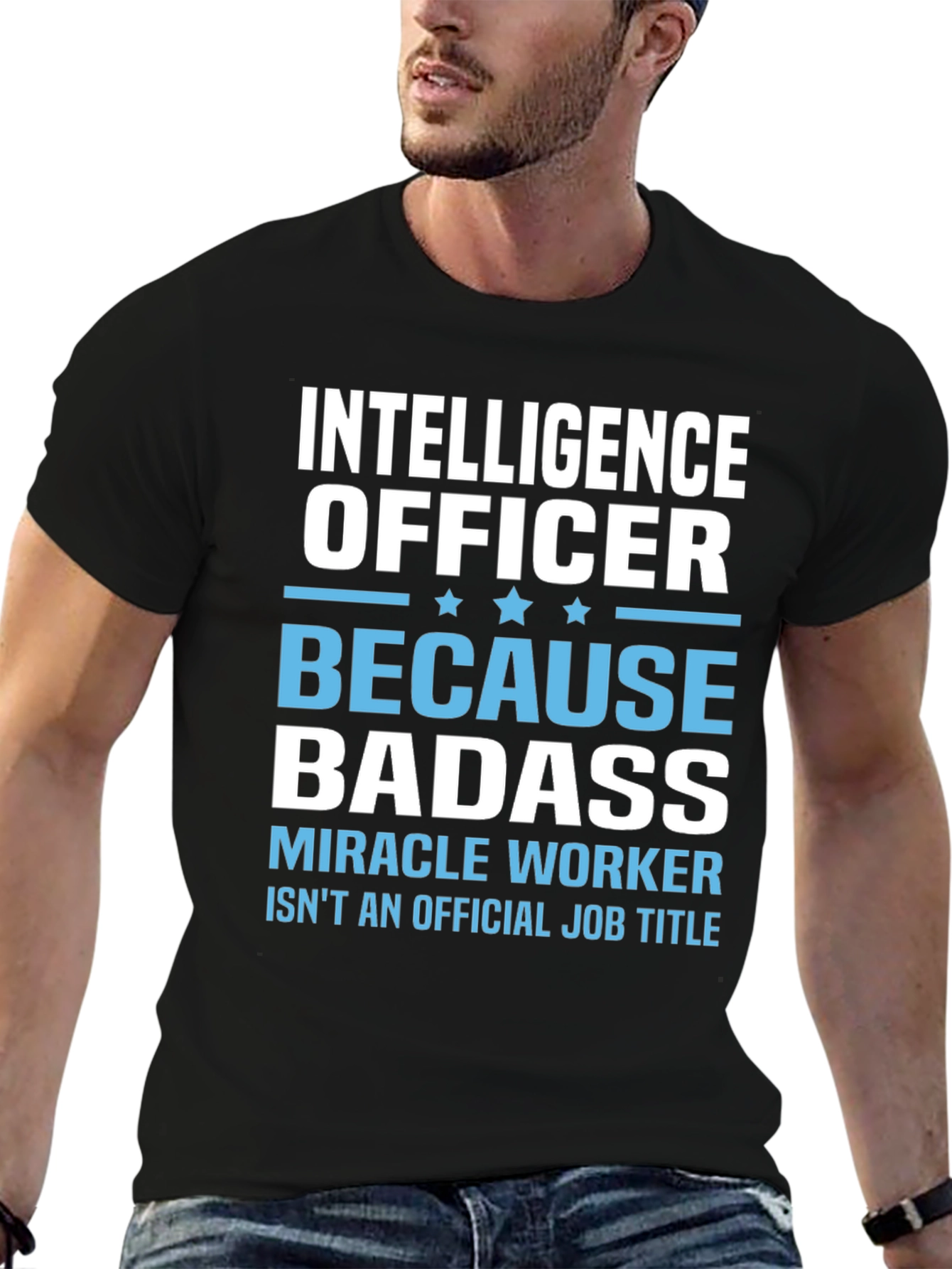 Intelligence Officer Badass T-Shirt
