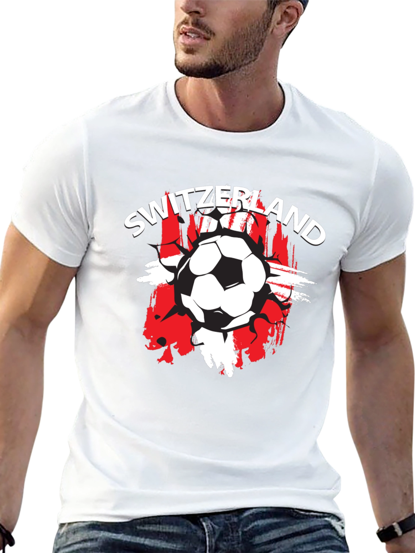 Switzerland Soccer T-Shirt