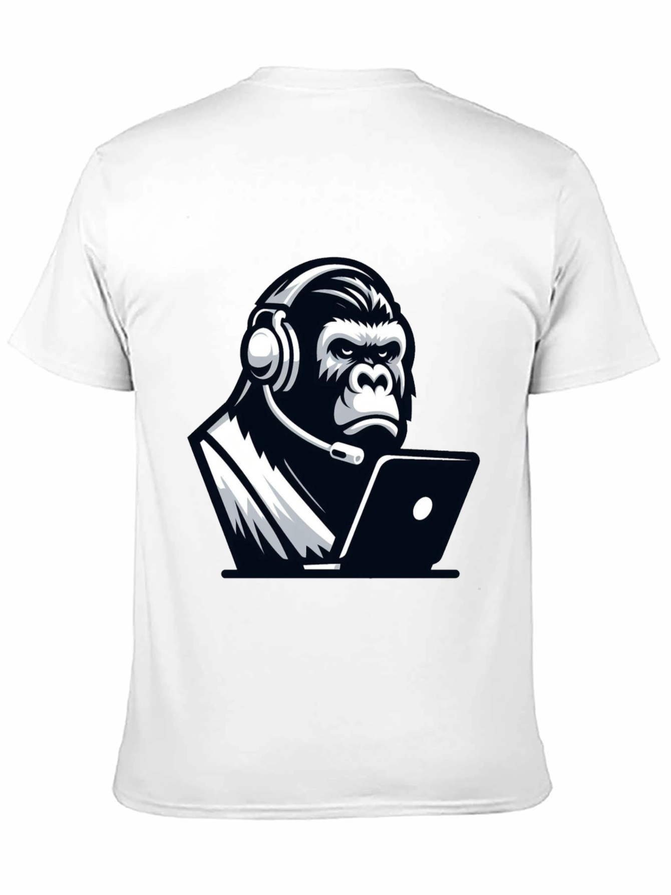 Gamer Gorilla T-Shirt - Cool Graphic Tee