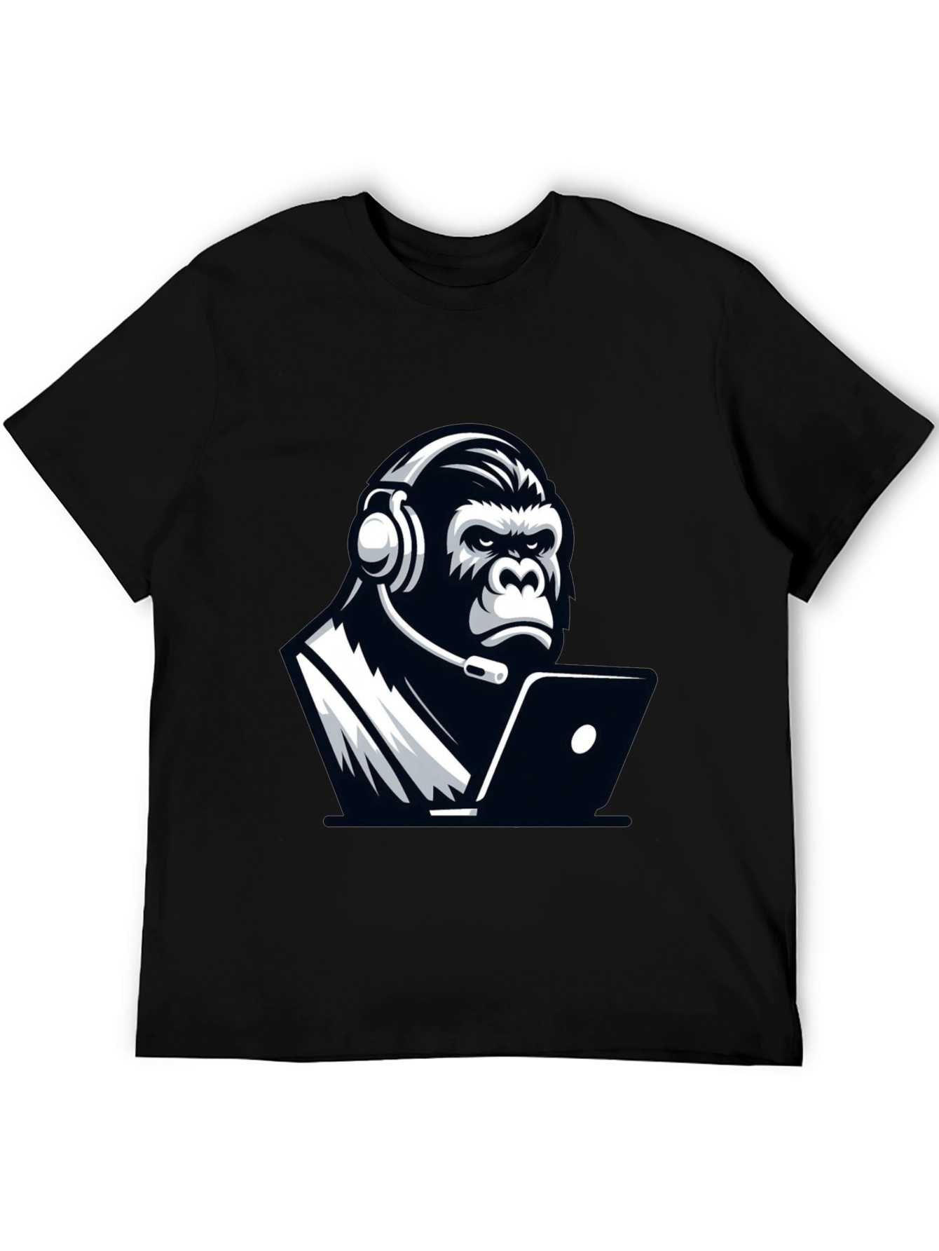 Gamer Gorilla T-Shirt - Cool Graphic Tee
