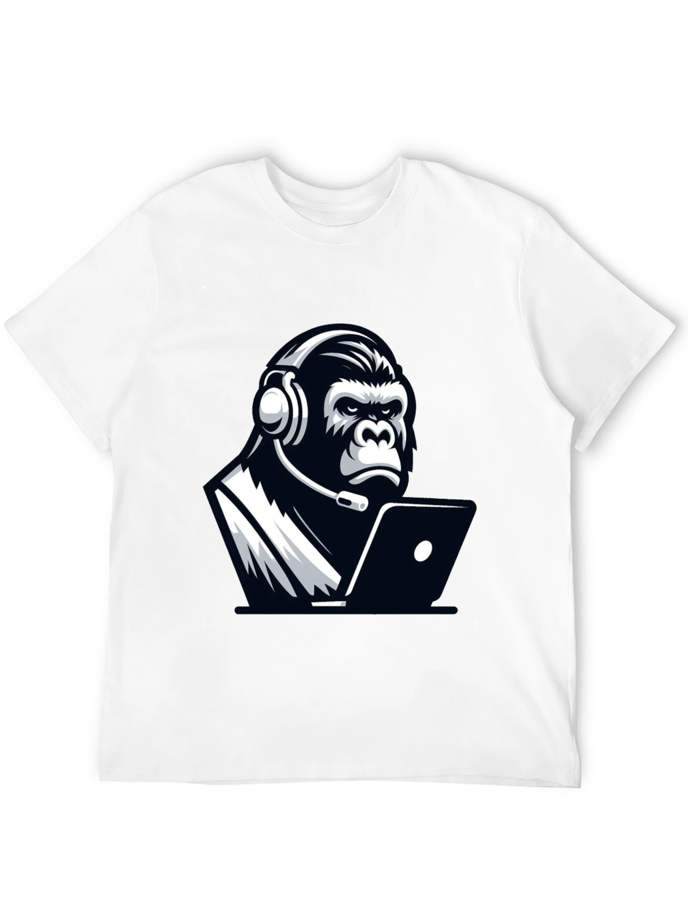 Gamer Gorilla T-Shirt - Cool Graphic Tee