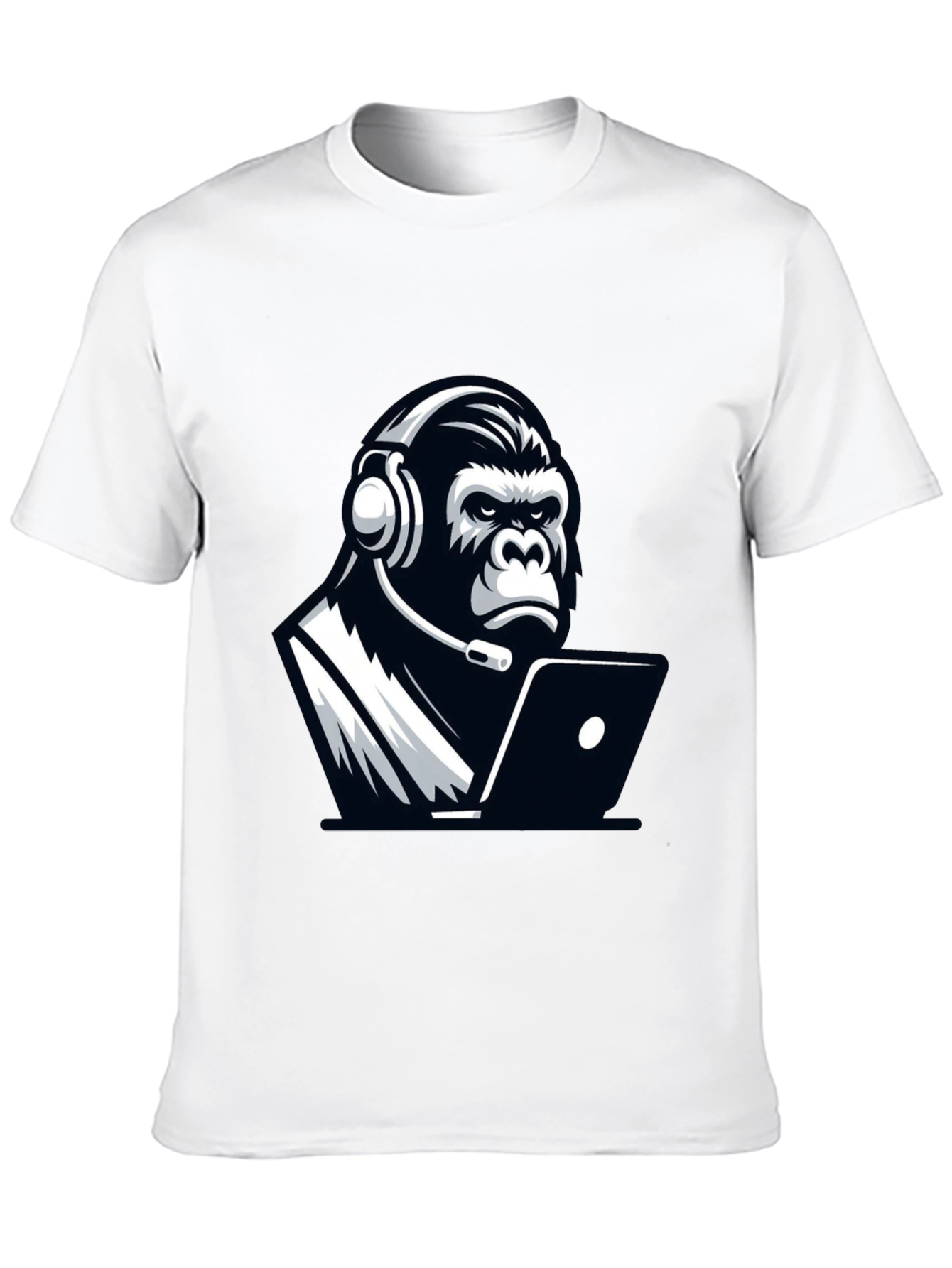 Gamer Gorilla T-Shirt - Cool Graphic Tee
