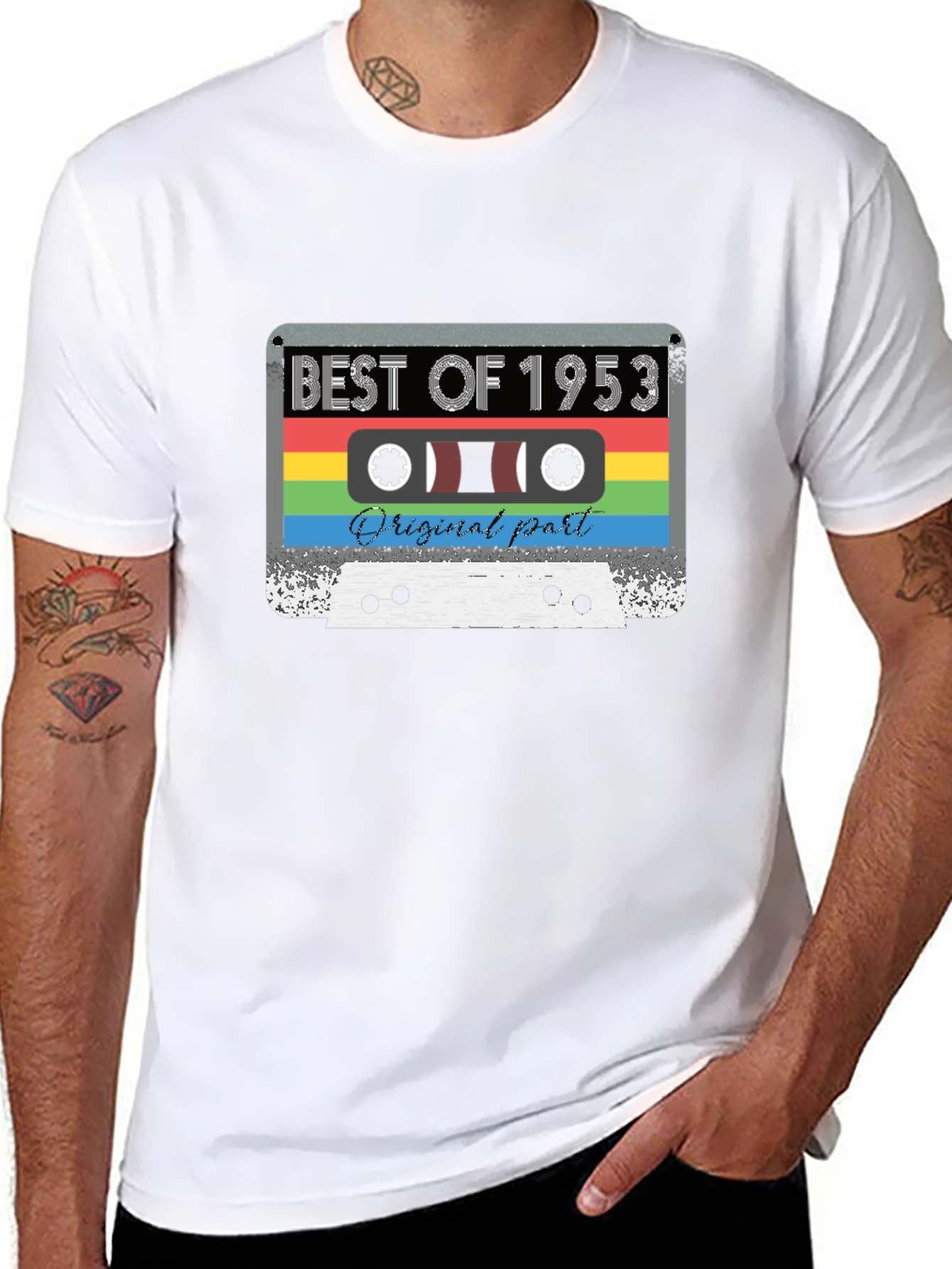Best of 1953 Cassette Tape Graphic Tee