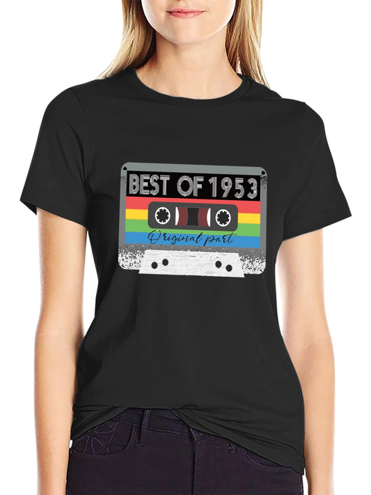Best of 1953 Cassette Tape Graphic Tee