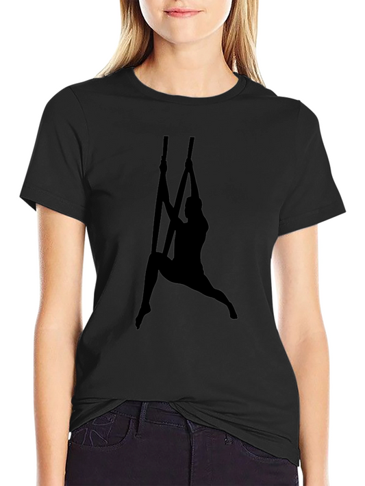 Aerial Silks T-Shirt - Gymnast Acrobat Design