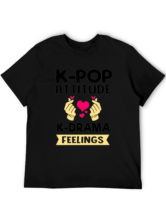 K-Pop & K-Drama Attitude T-Shirt
