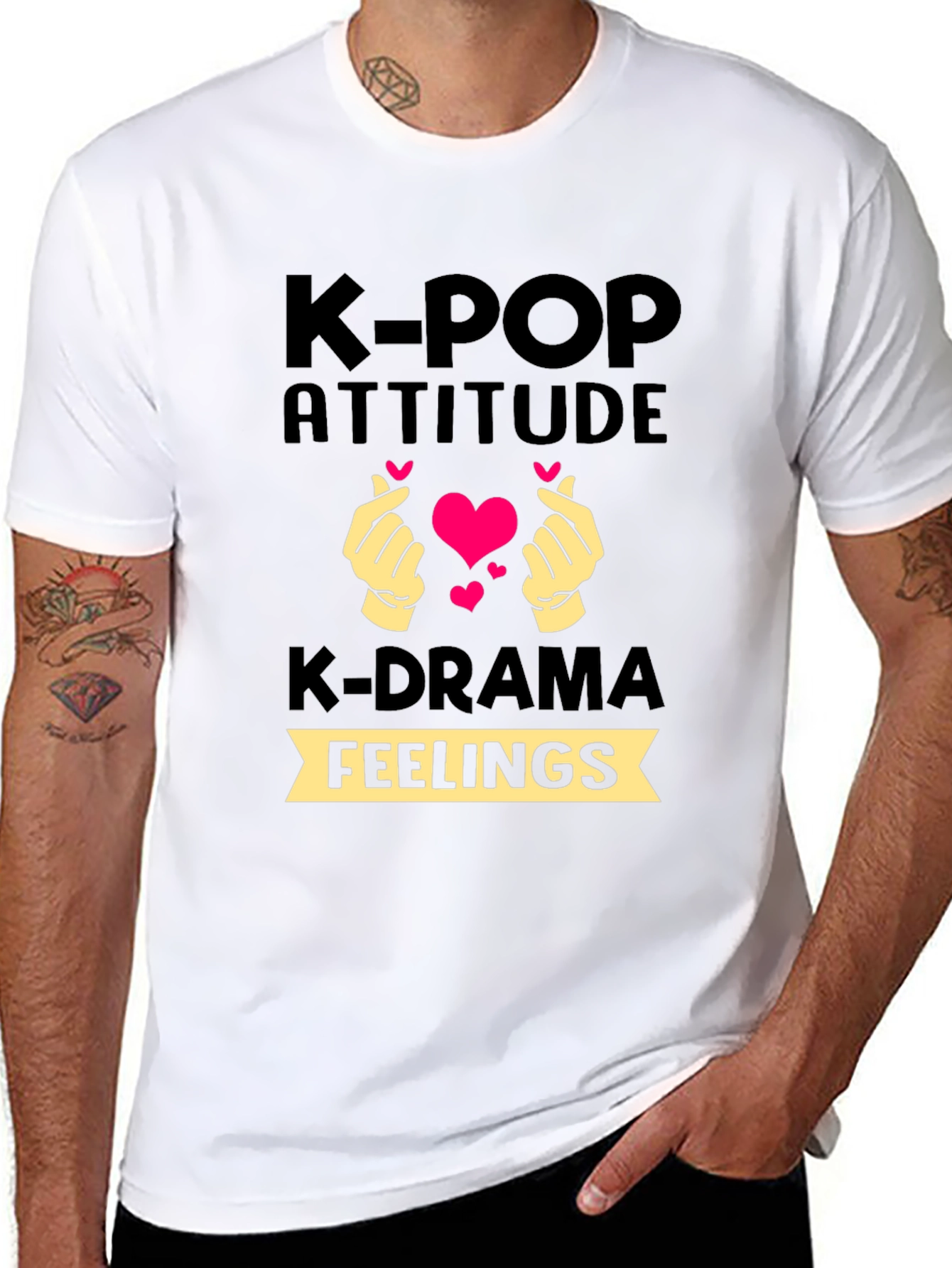 K-Pop & K-Drama Attitude T-Shirt