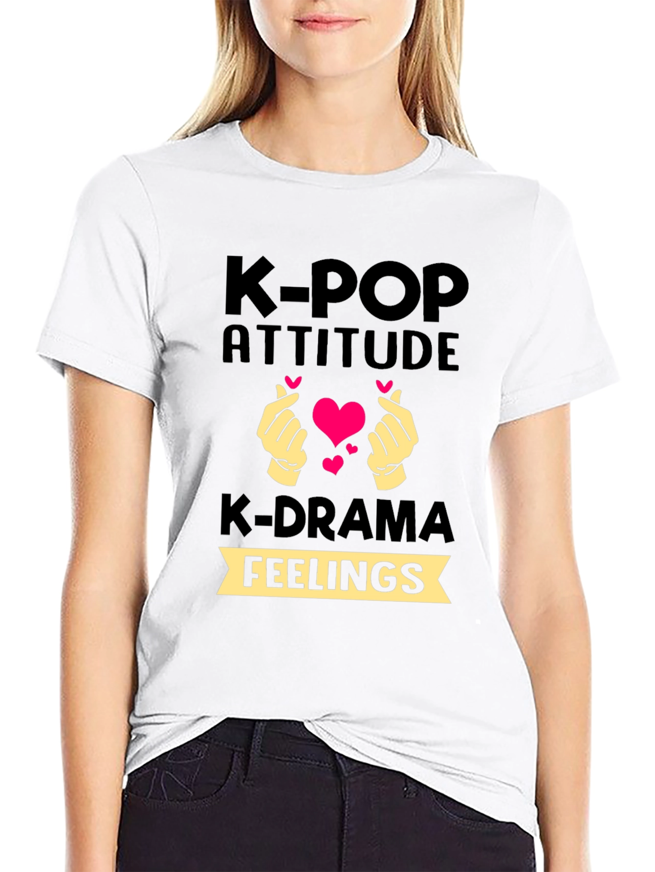 K-Pop & K-Drama Attitude T-Shirt