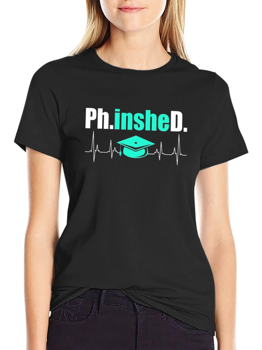 Ph.in.sheD. Graduation Heartbeat T-Shirt