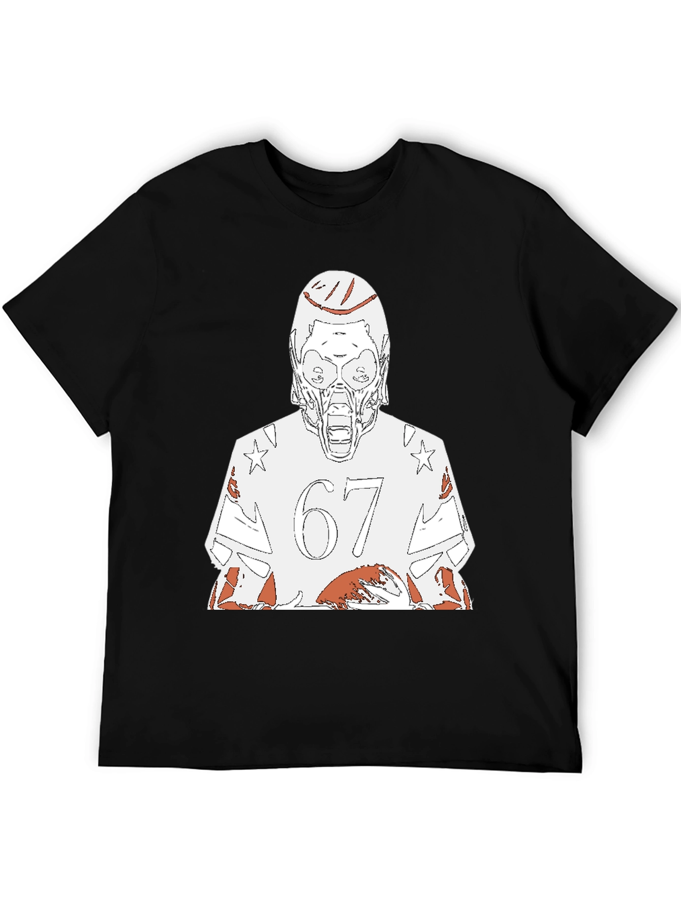 Zombie Football Player T-Shirt