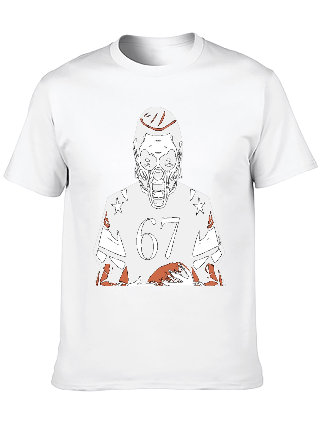 Zombie Football Player T-Shirt