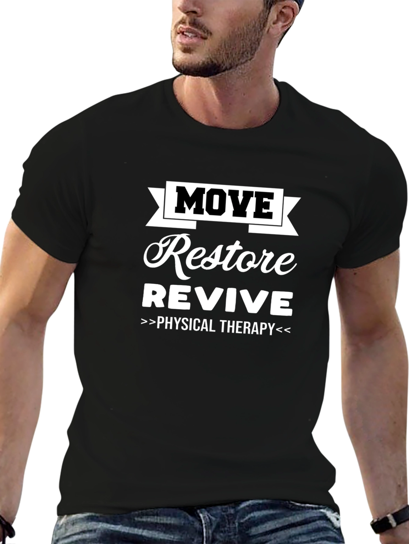 Move Restore Revive Physical Therapy T-Shirt