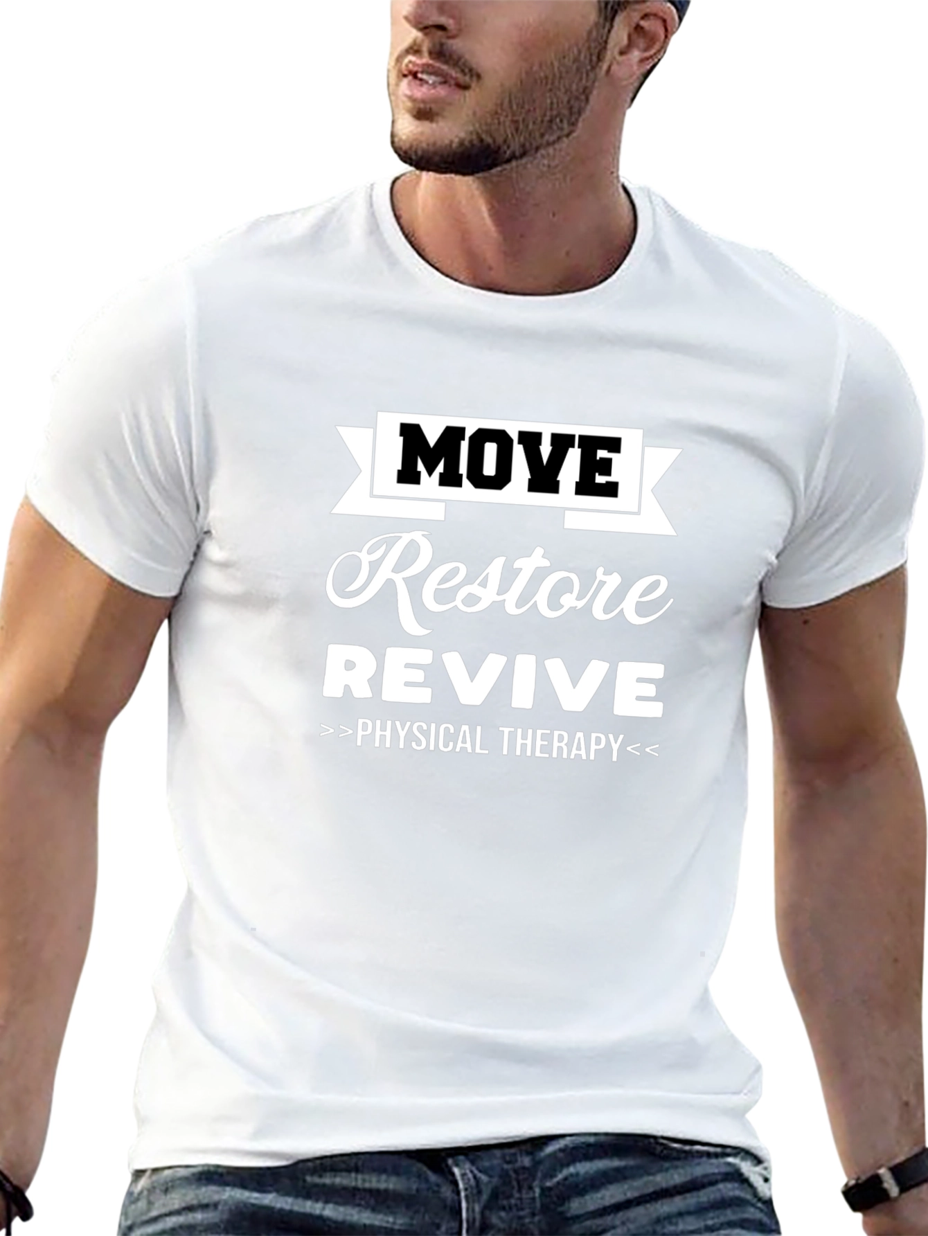 Move Restore Revive Physical Therapy T-Shirt