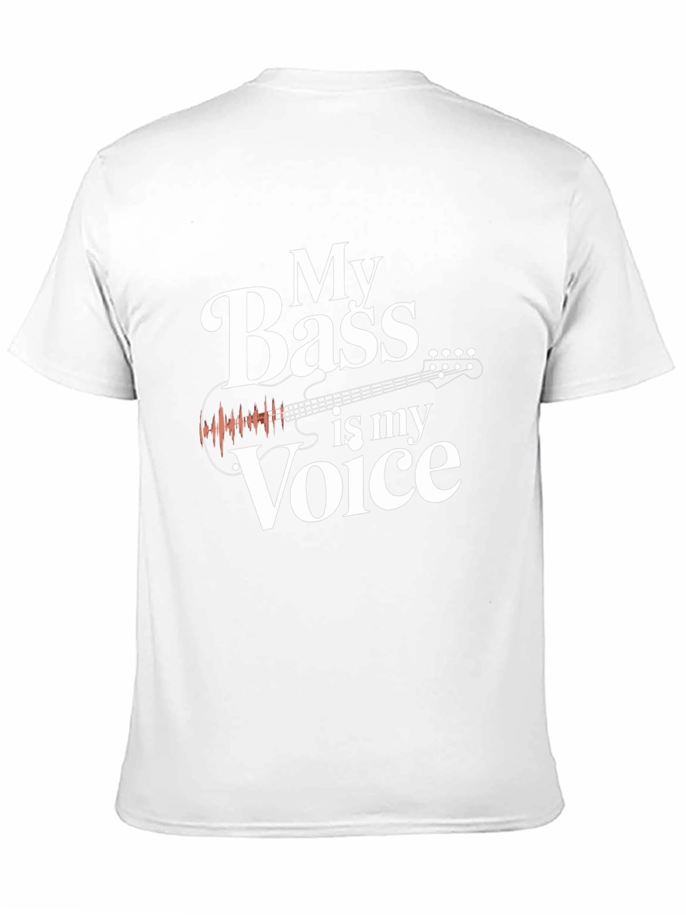 Bass Guitar T-Shirt - My Bass is My Voice
