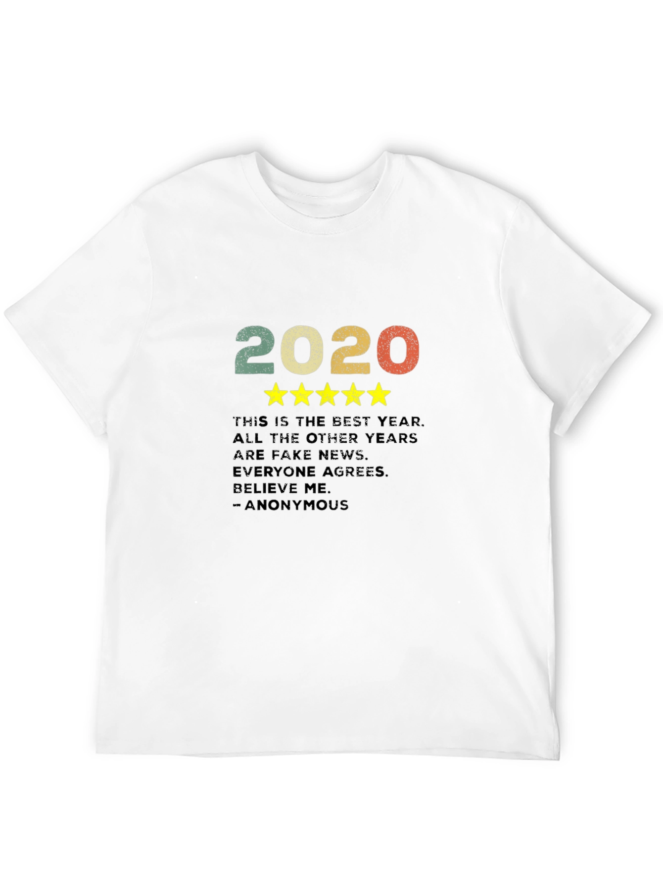 2020 Five Star Year T-Shirt