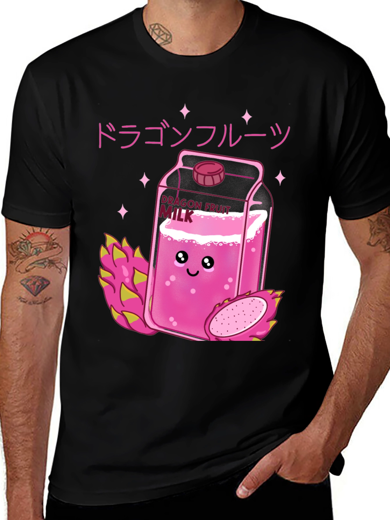 Dragon Fruit Milk Graphic Tee
