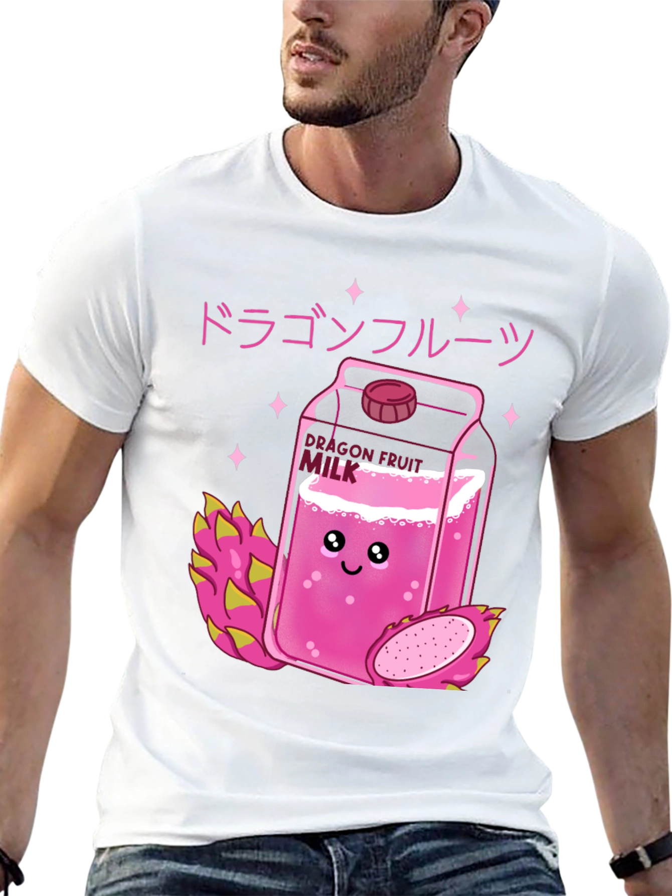Dragon Fruit Milk Graphic Tee