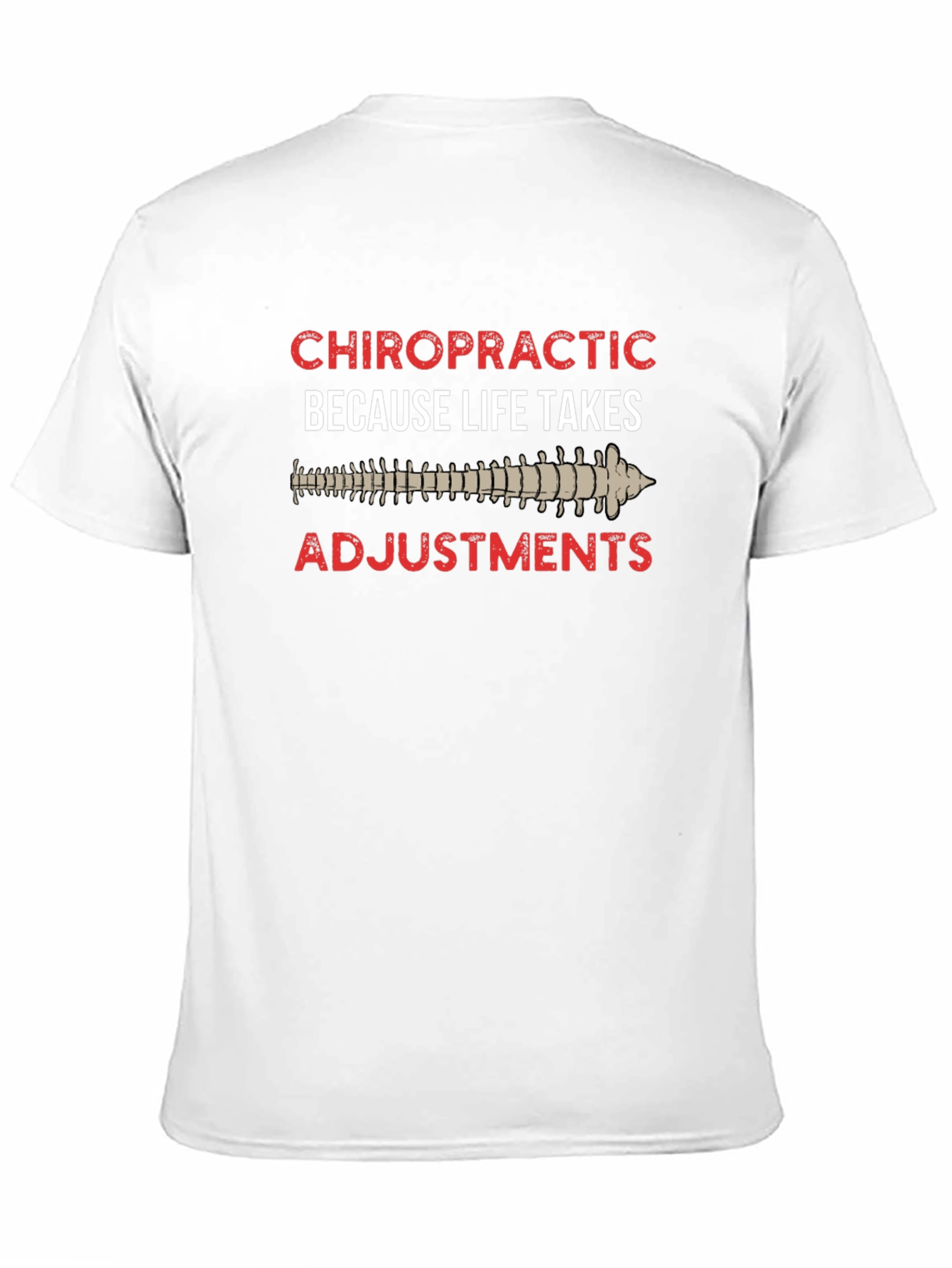 Chiropractic Adjustment Black T-Shirt