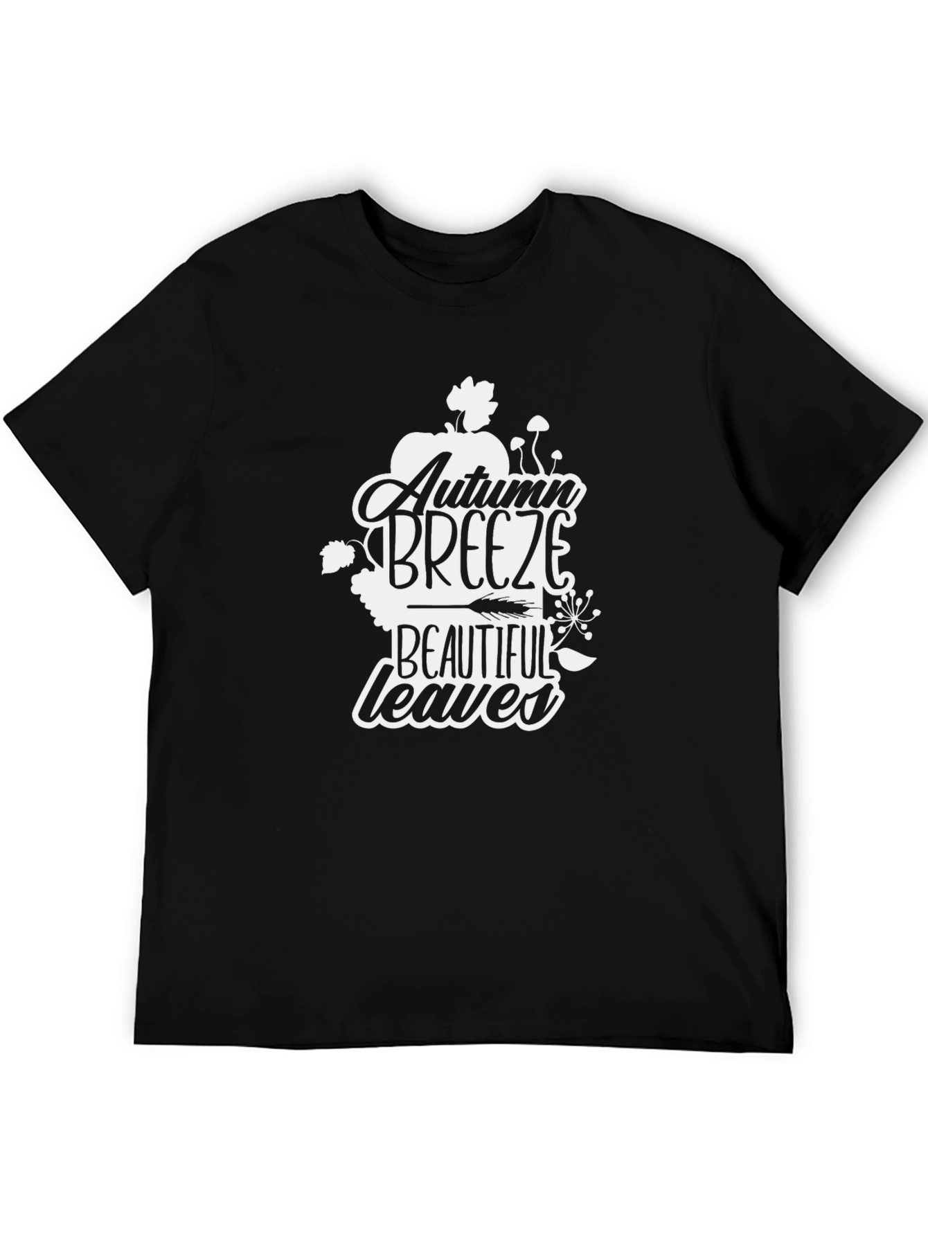 Autumn Breeze Graphic T-Shirt - Seasonal Style