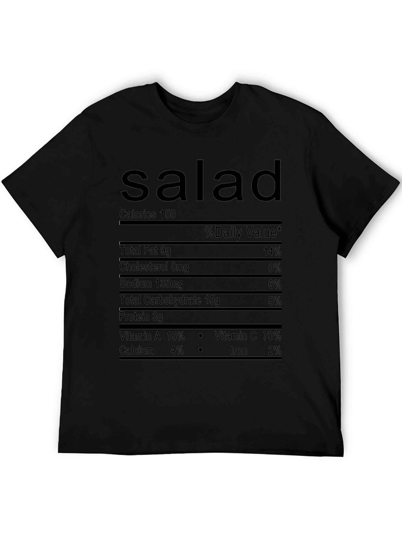 Nutritional Facts: Salad T-Shirt