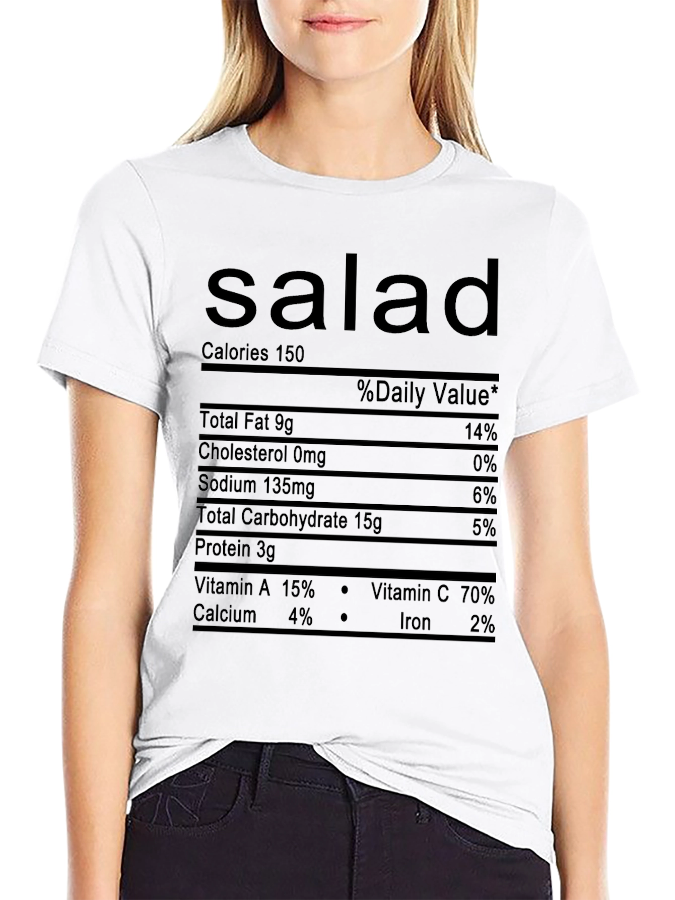 Nutritional Facts: Salad T-Shirt